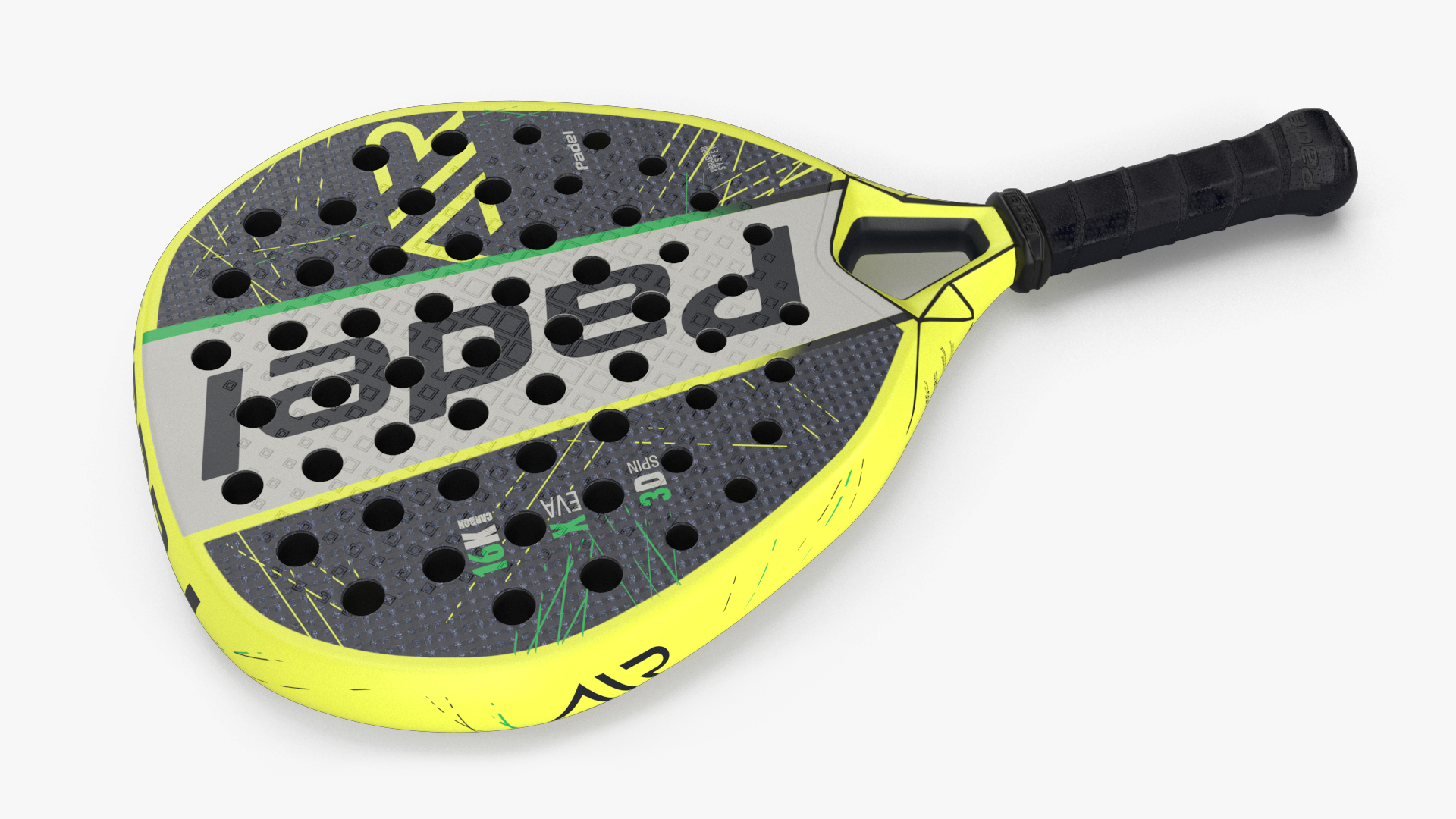 Padel Tennis Racket Generic 3D