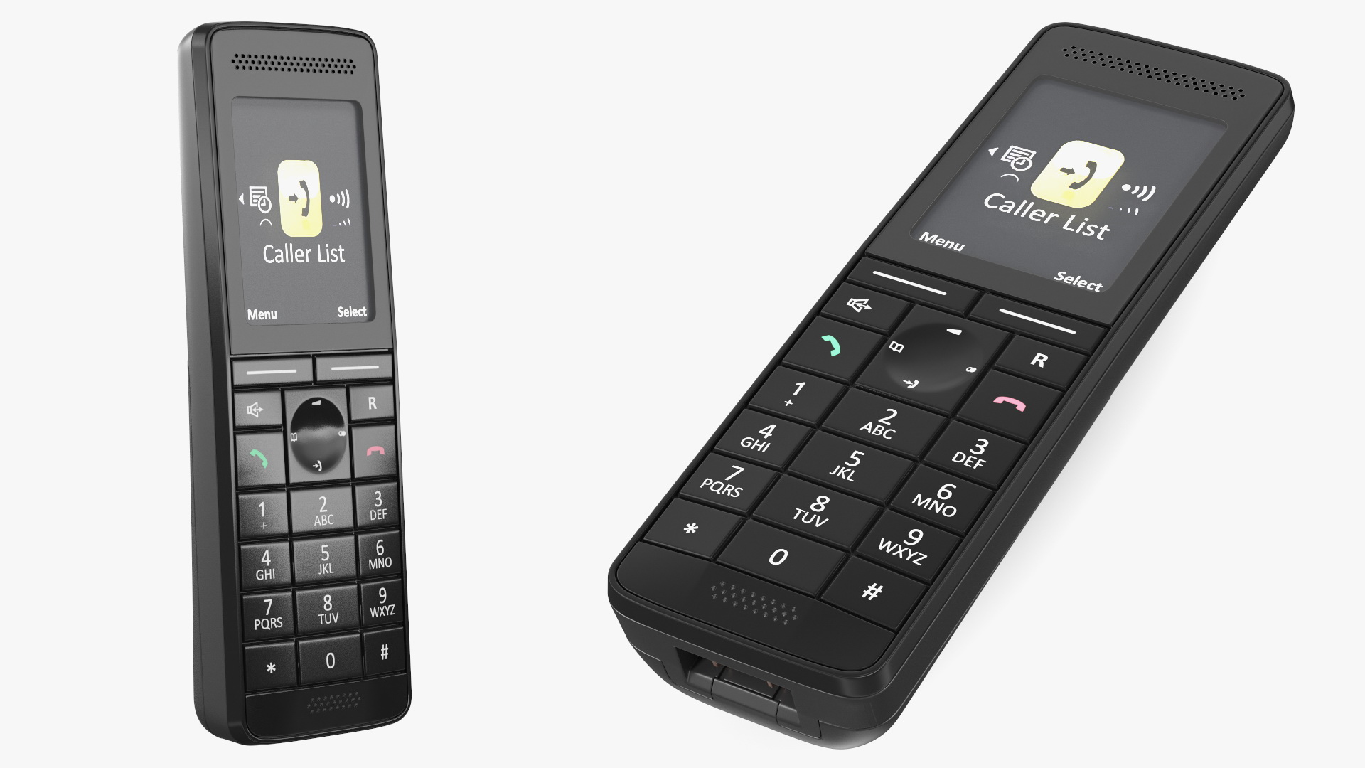 3D Cordless Landline Home Phone model