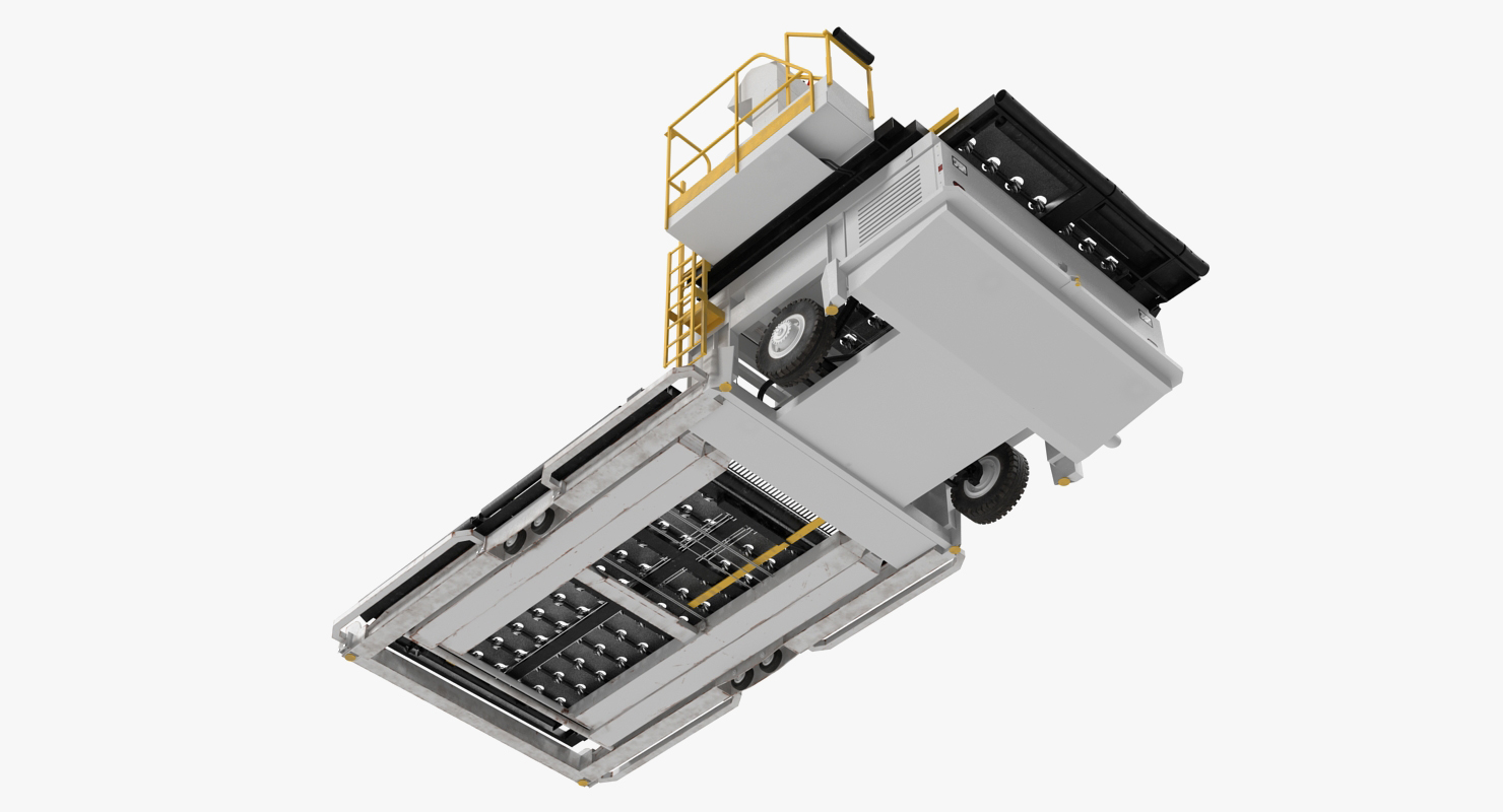 Aircraft Ground Support Lower Deck Loader Generic 3D model