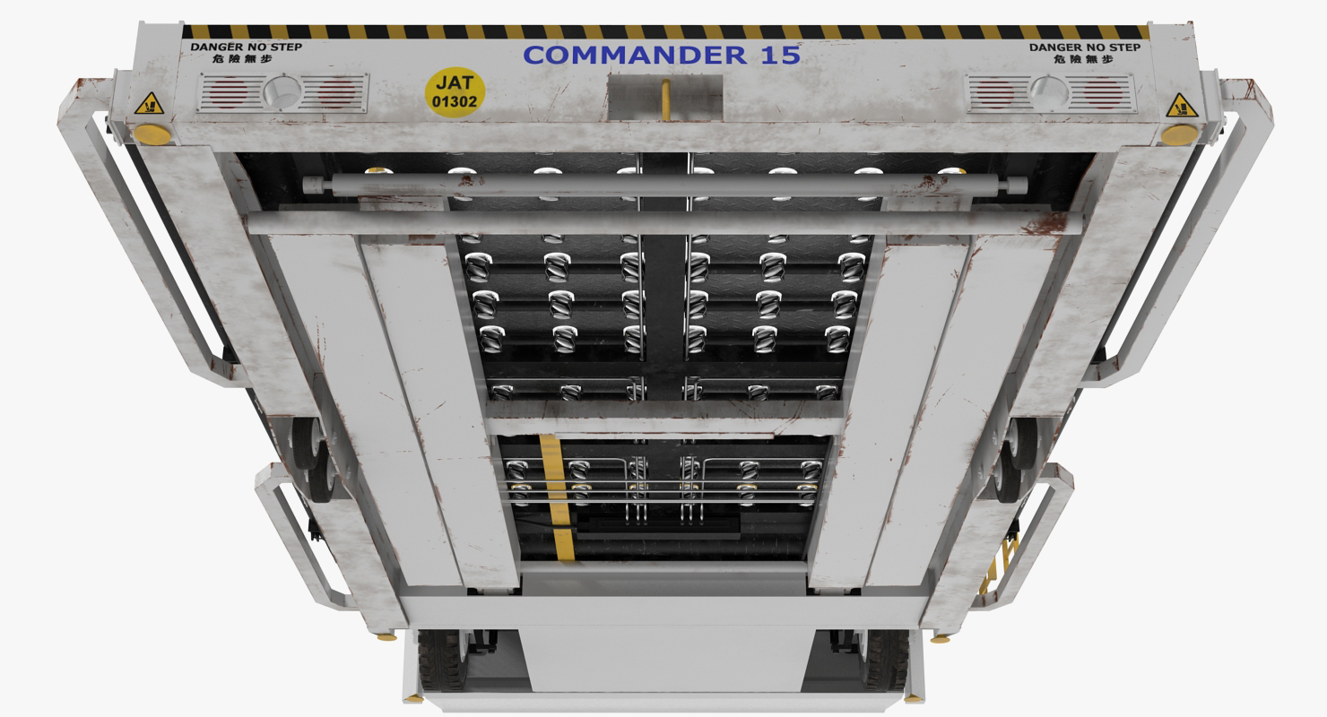 Aircraft Ground Support Lower Deck Loader Generic 3D model