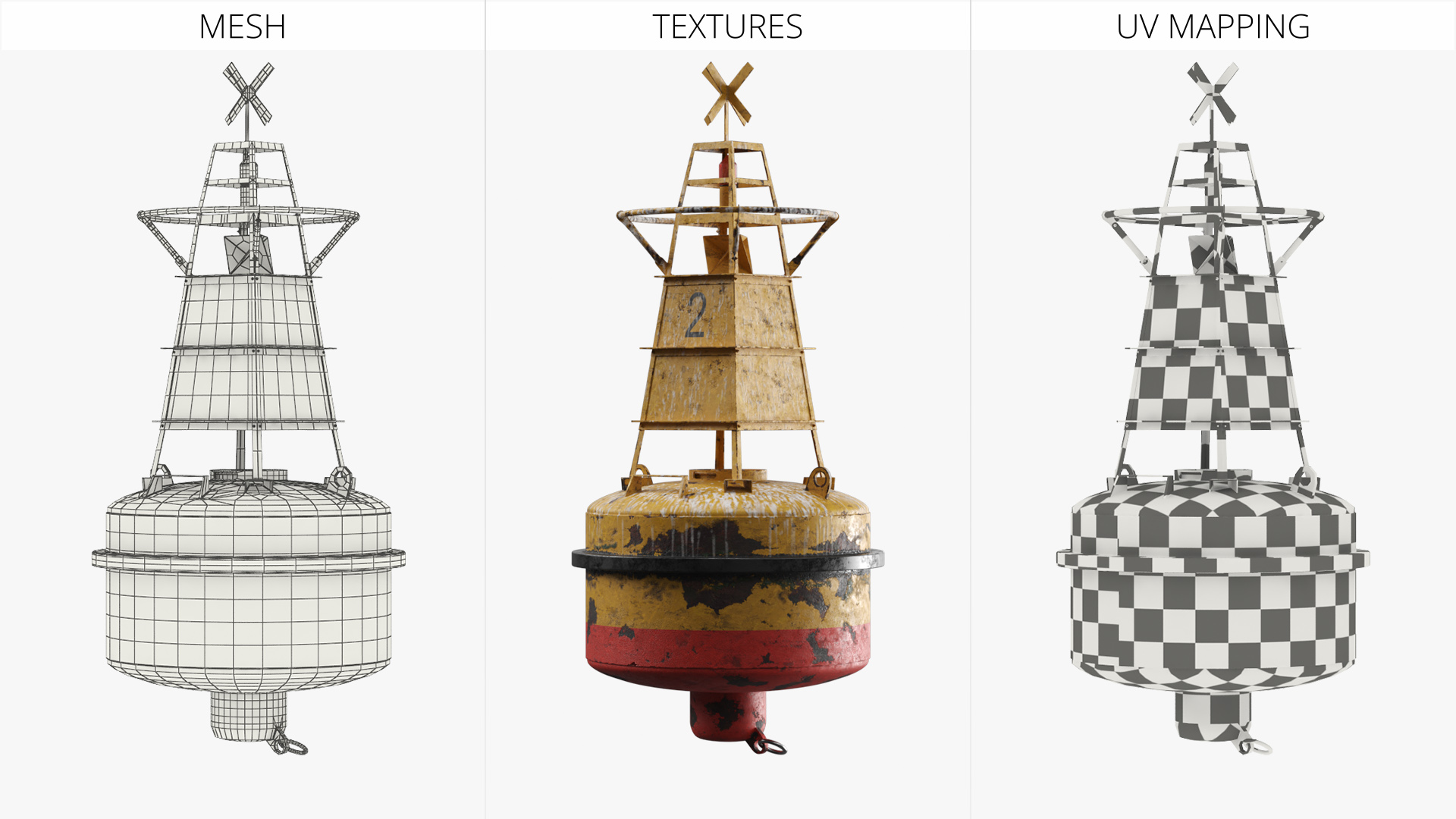 Marine Navigation Buoy Old - view 6