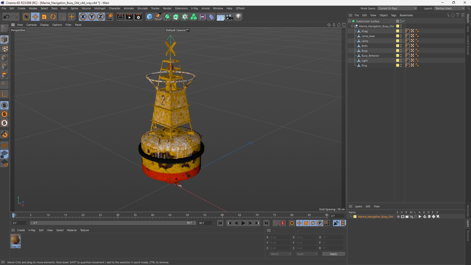Marine Navigation Buoy Old - view 12