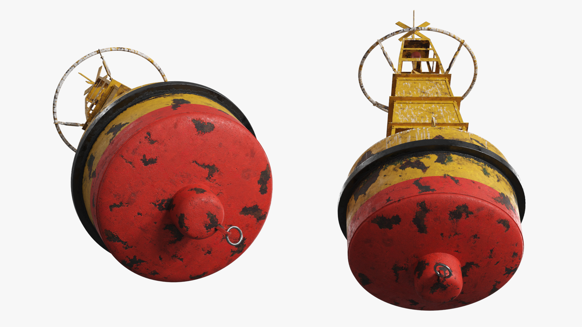 Marine Navigation Buoy Old - view 4
