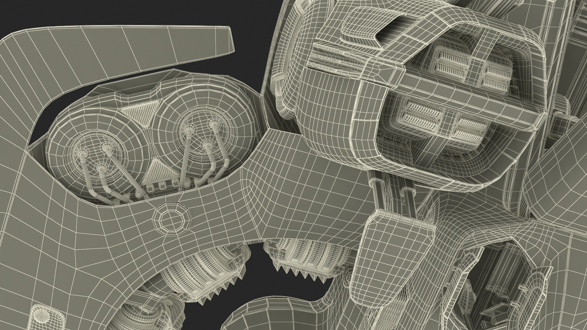 3D Futuristic Sci Fi Dropship Rigged model