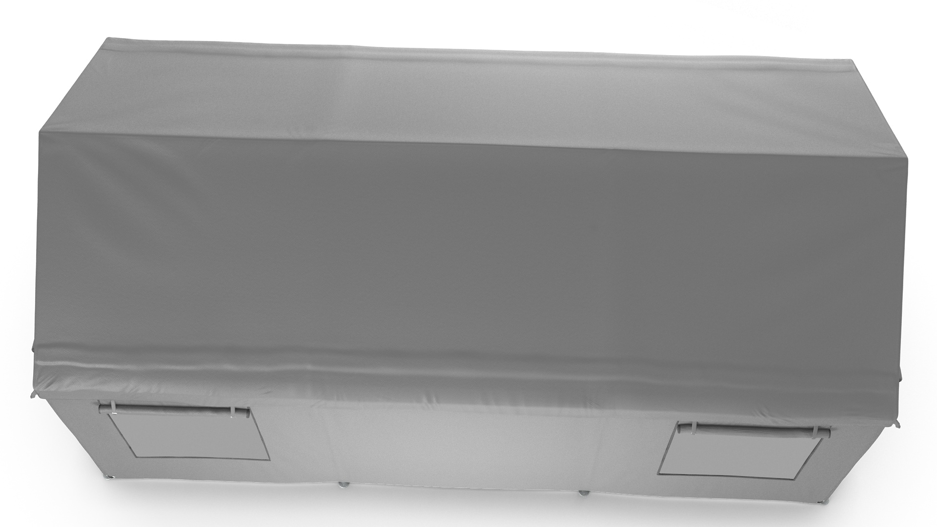 3D Carport Tent Grey Color model