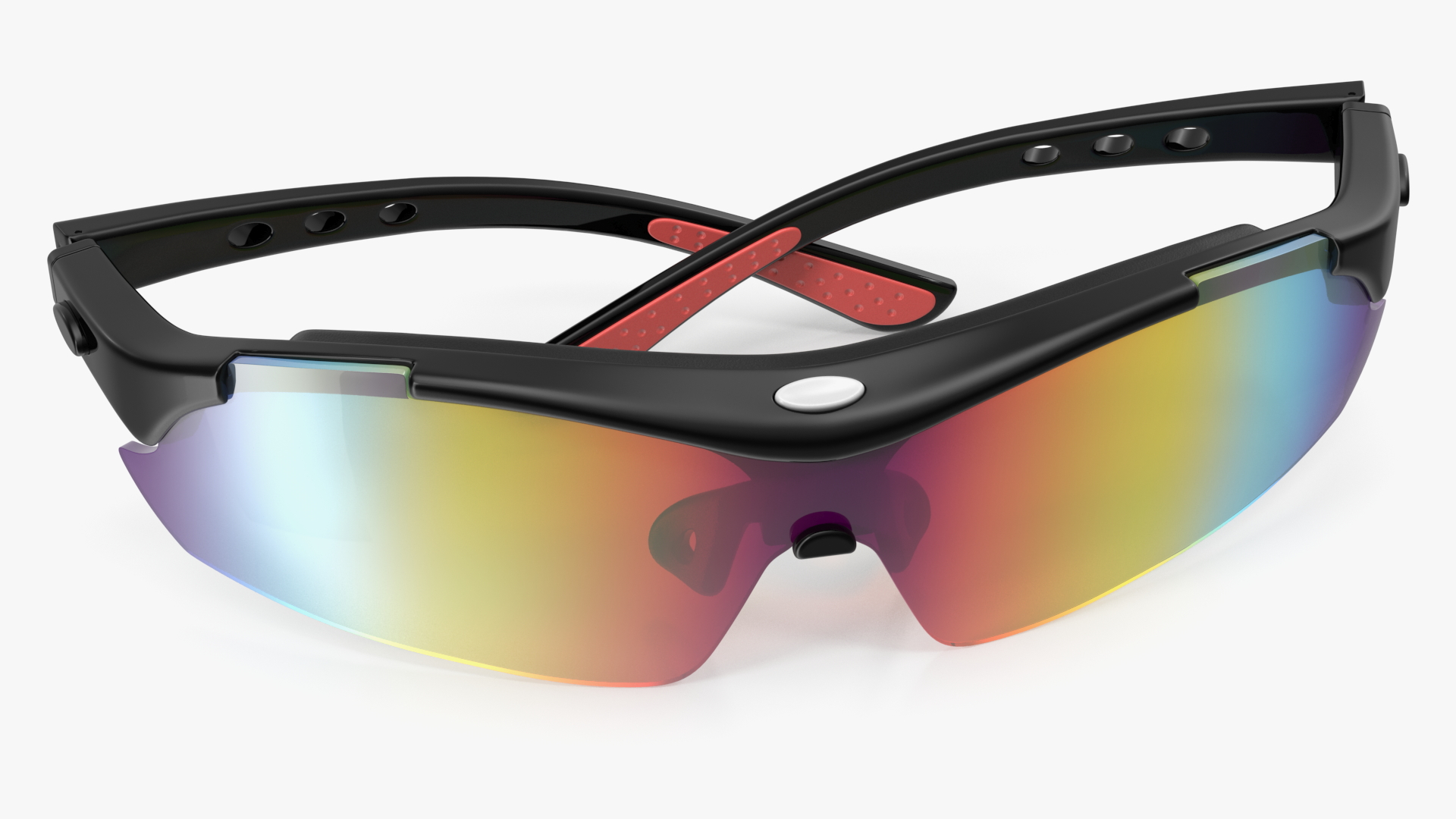 3D model Sport Eyeglass with Rainbow Glasses