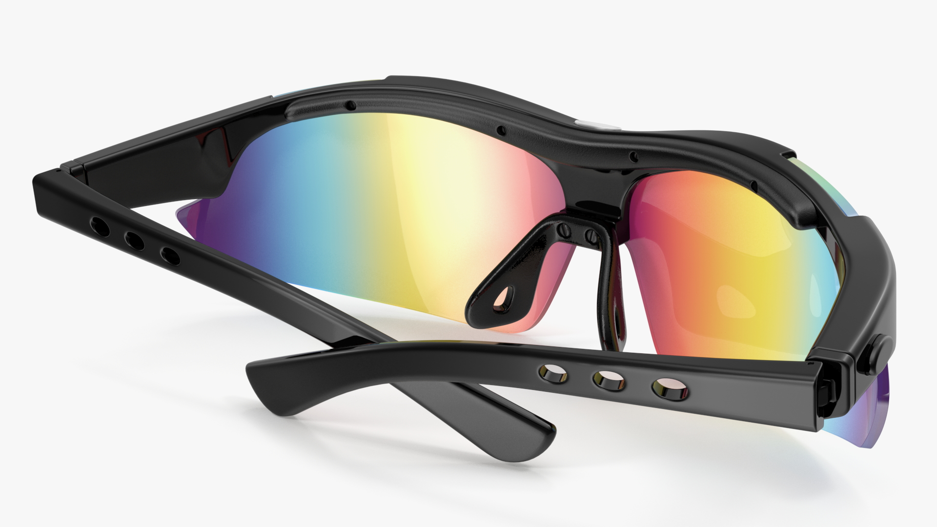 3D model Sport Eyeglass with Rainbow Glasses