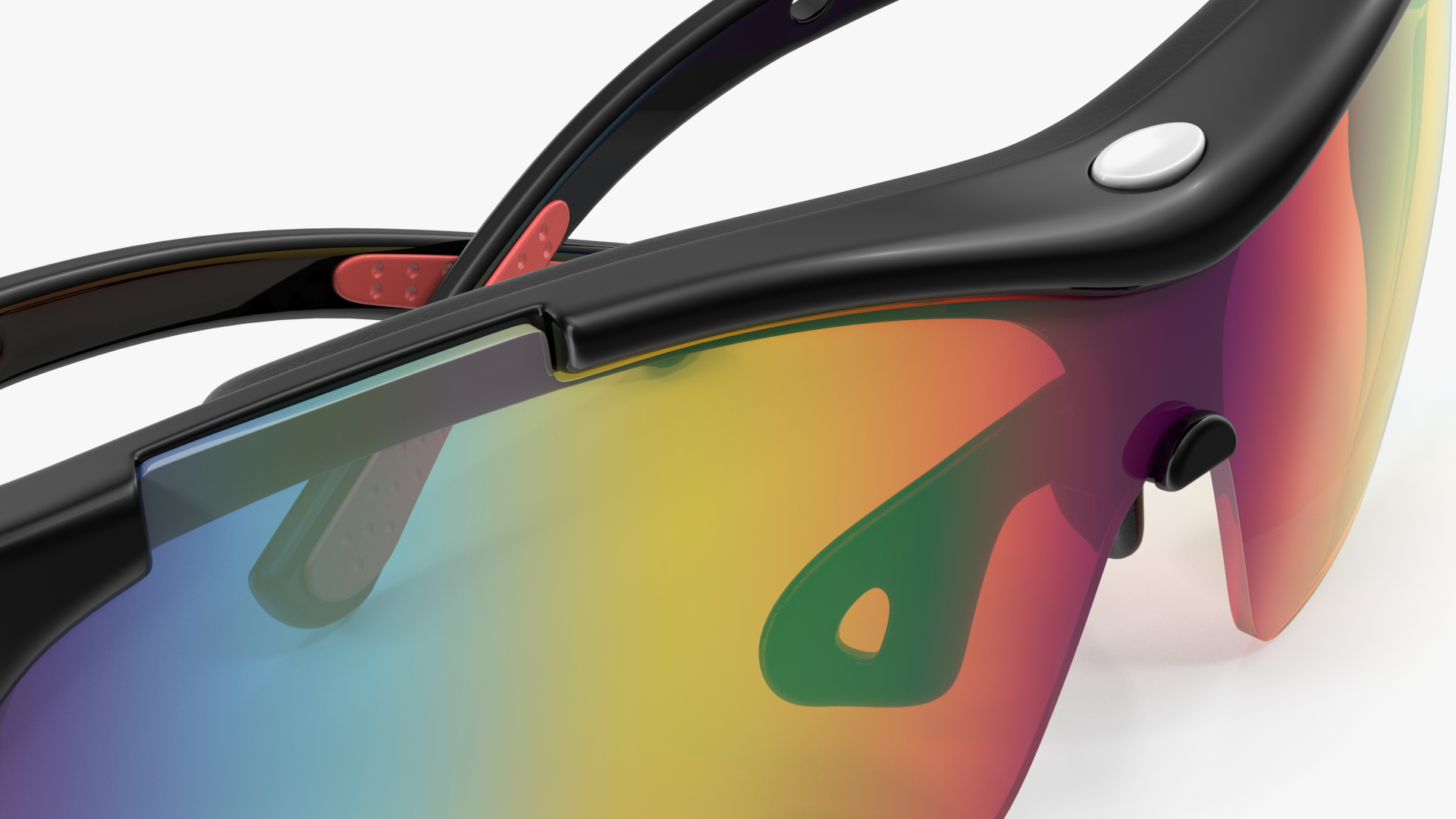 3D model Sport Eyeglass with Rainbow Glasses