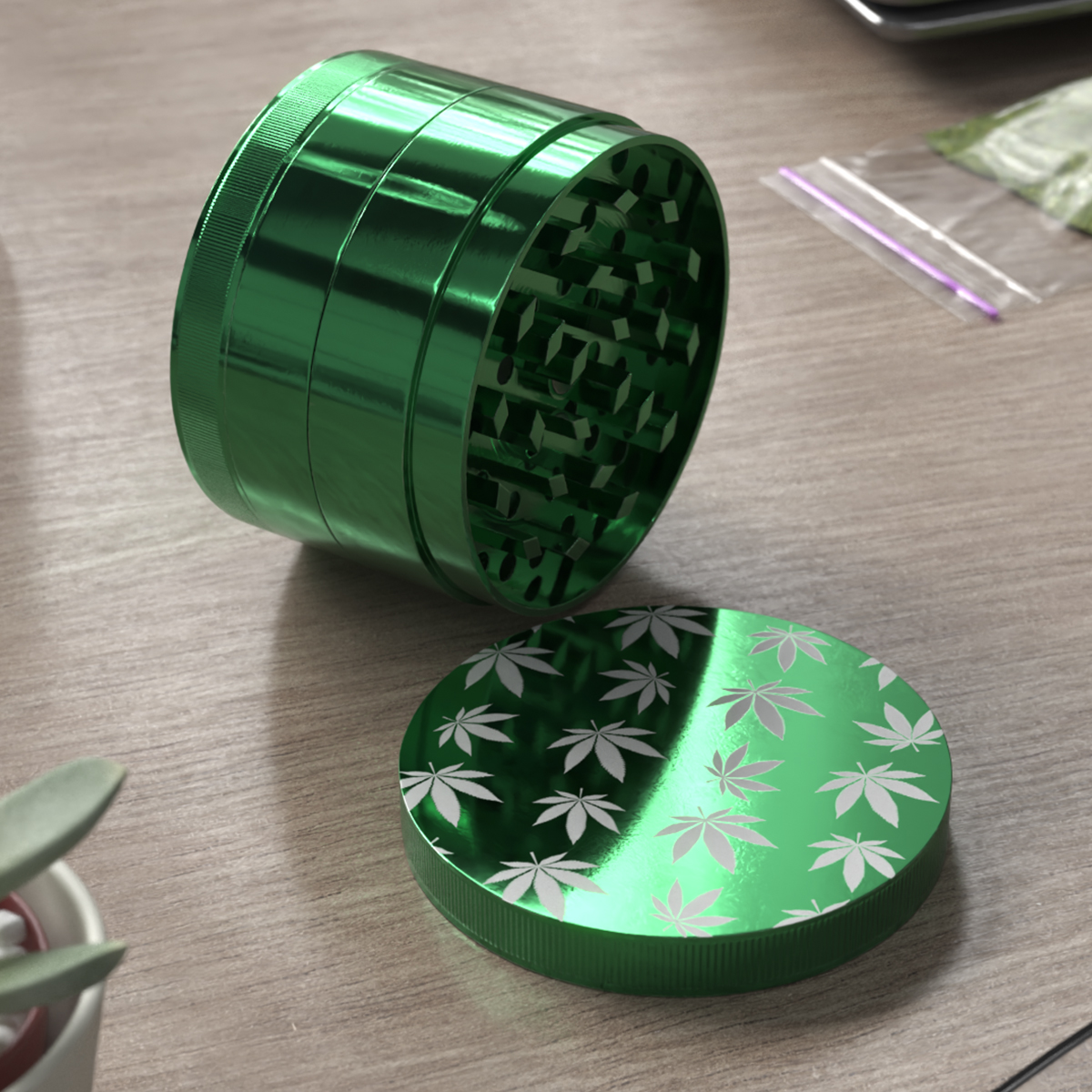 Herb Grinder 3D model preview
