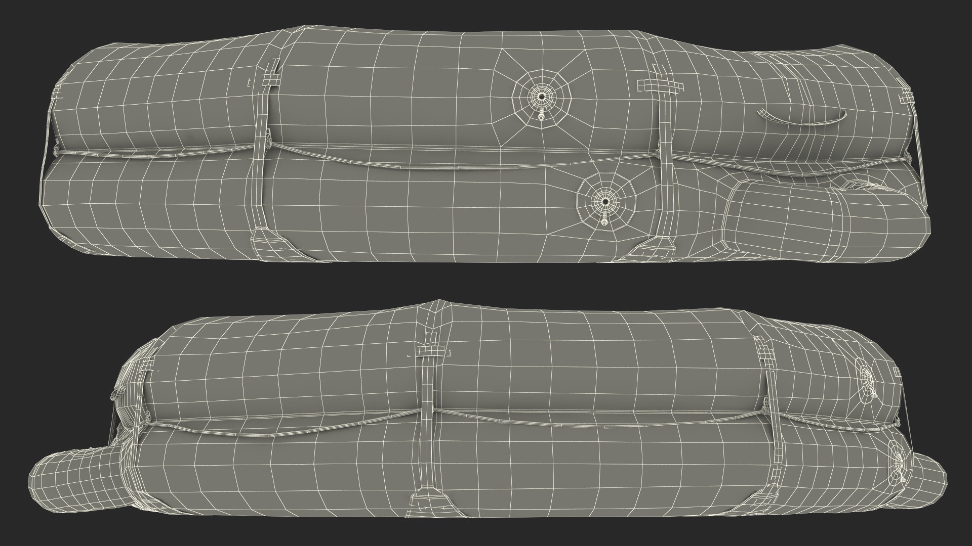 Rescue Inflatable Raft 3D