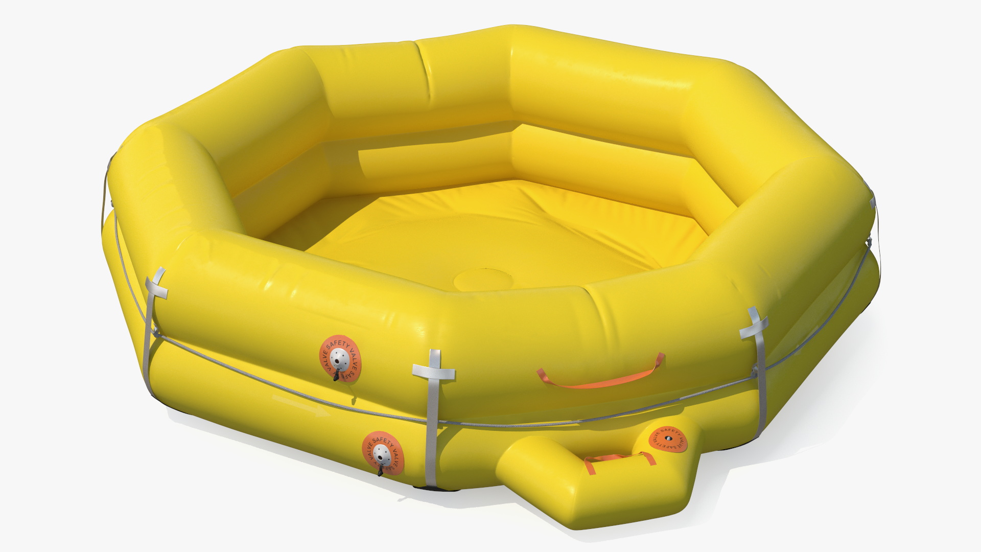 Rescue Inflatable Raft 3D