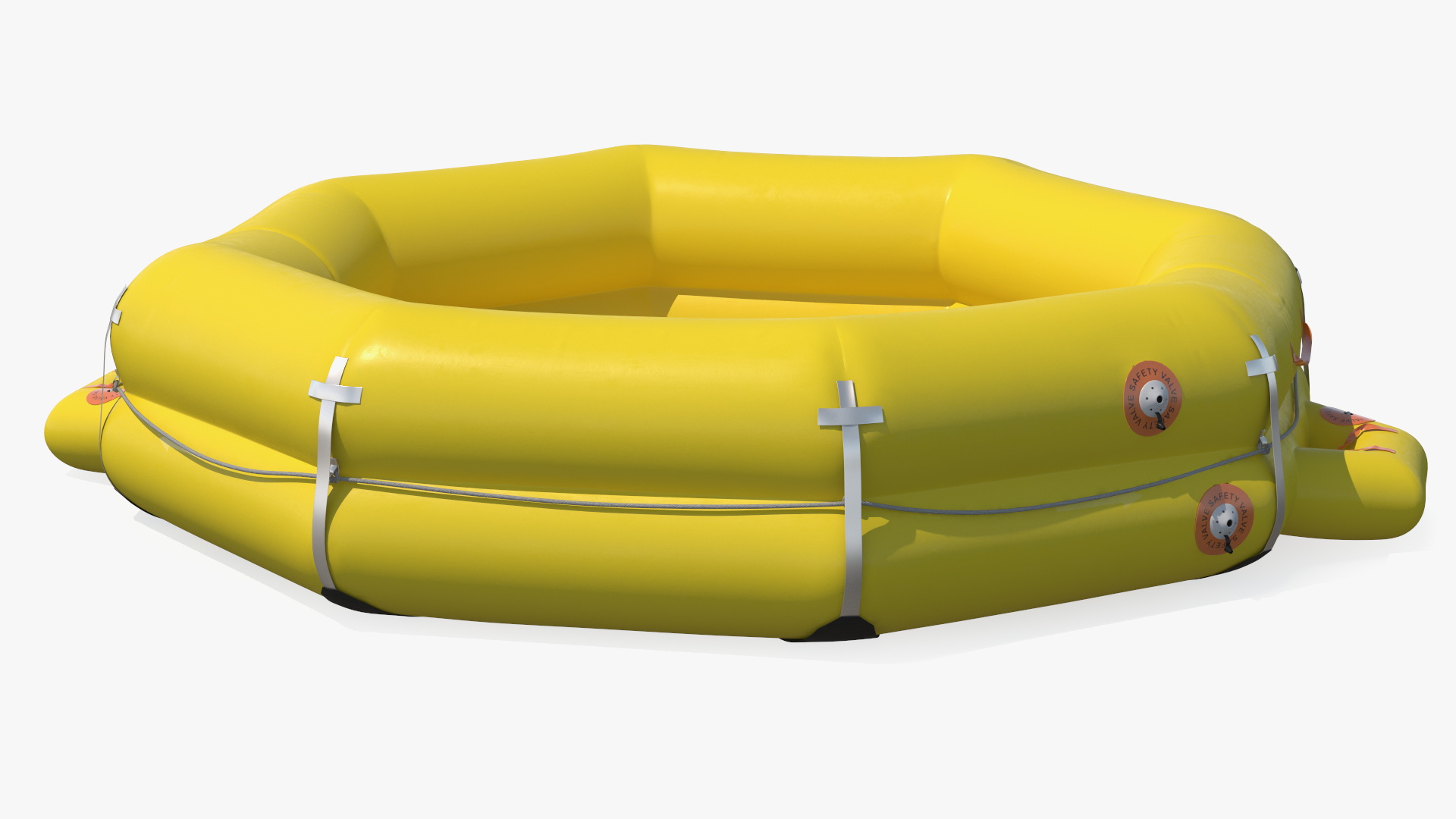 Rescue Inflatable Raft 3D