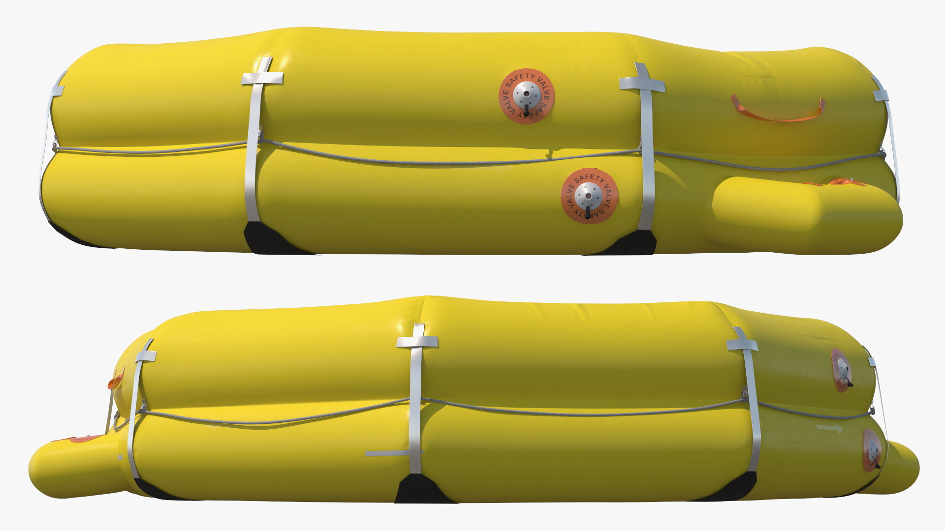 Rescue Inflatable Raft 3D