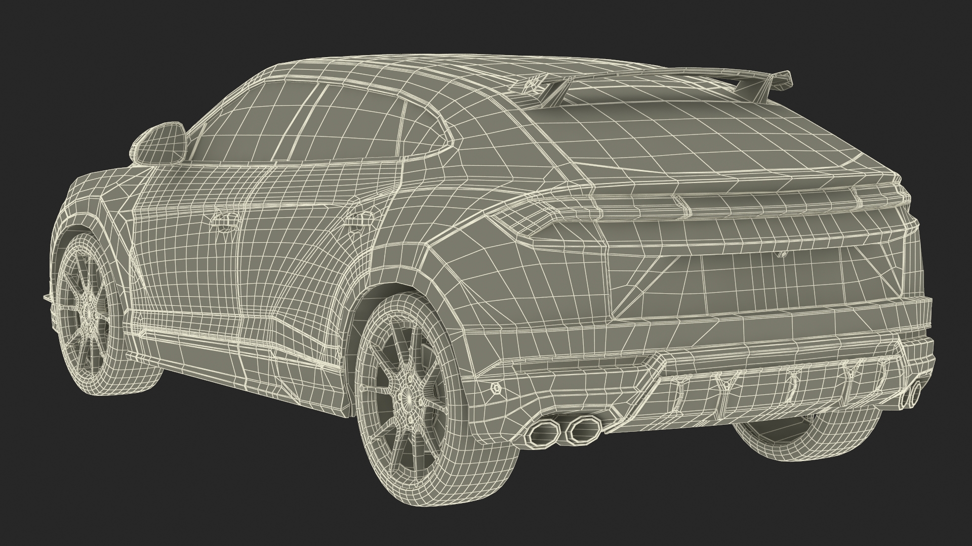 Luxury Sports SUV 3D
