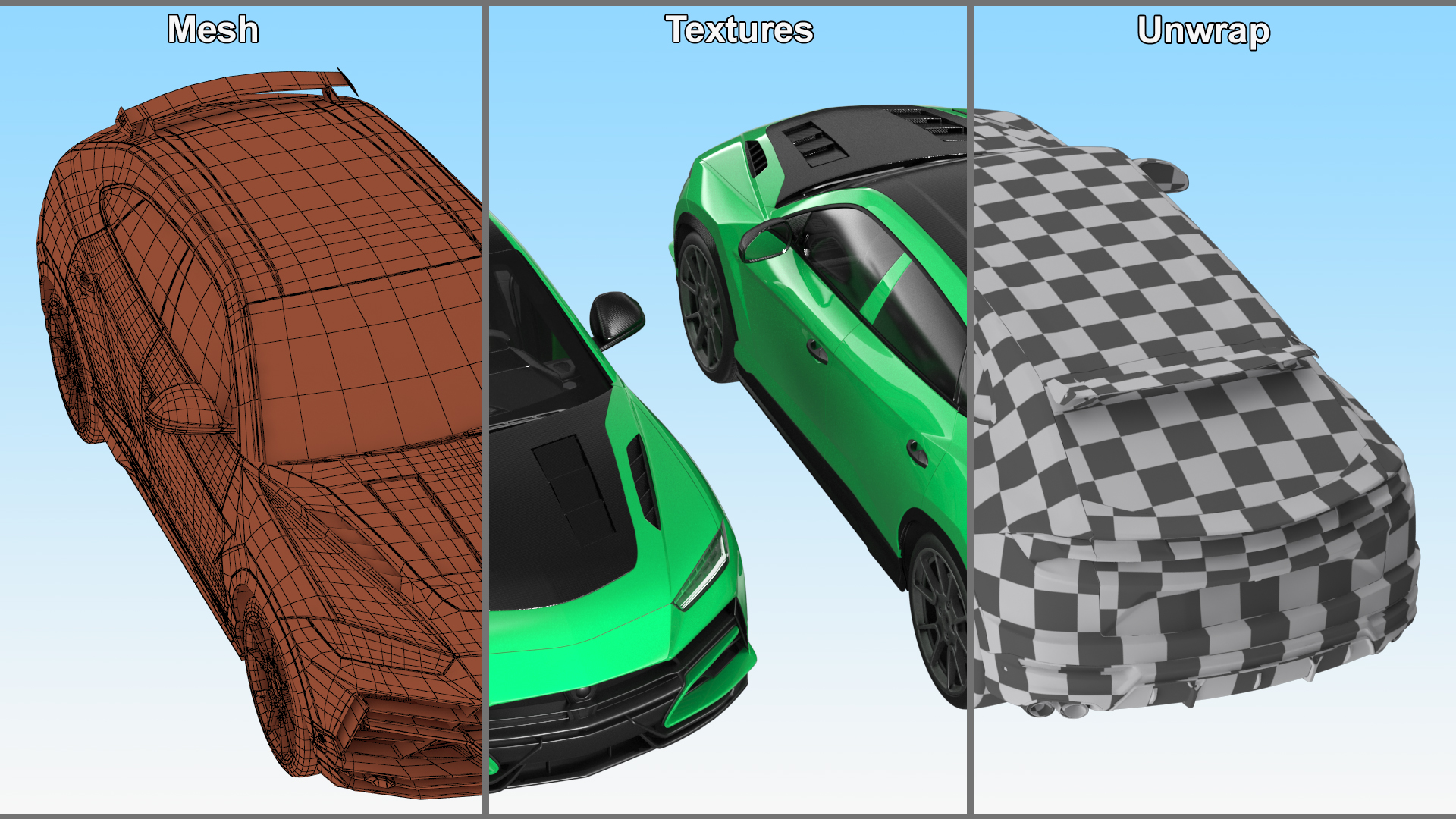 Luxury Sports SUV 3D