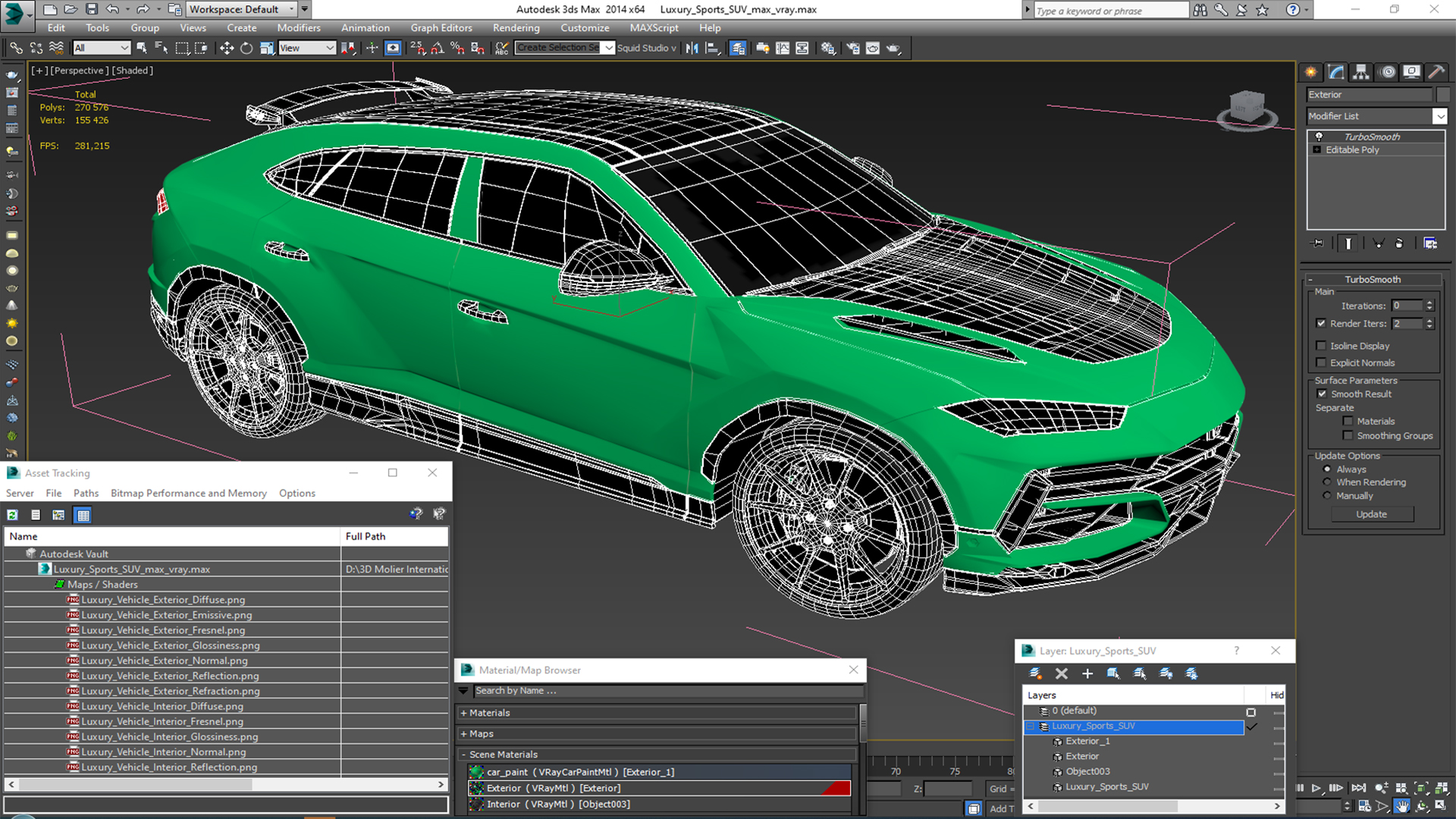Luxury Sports SUV 3D