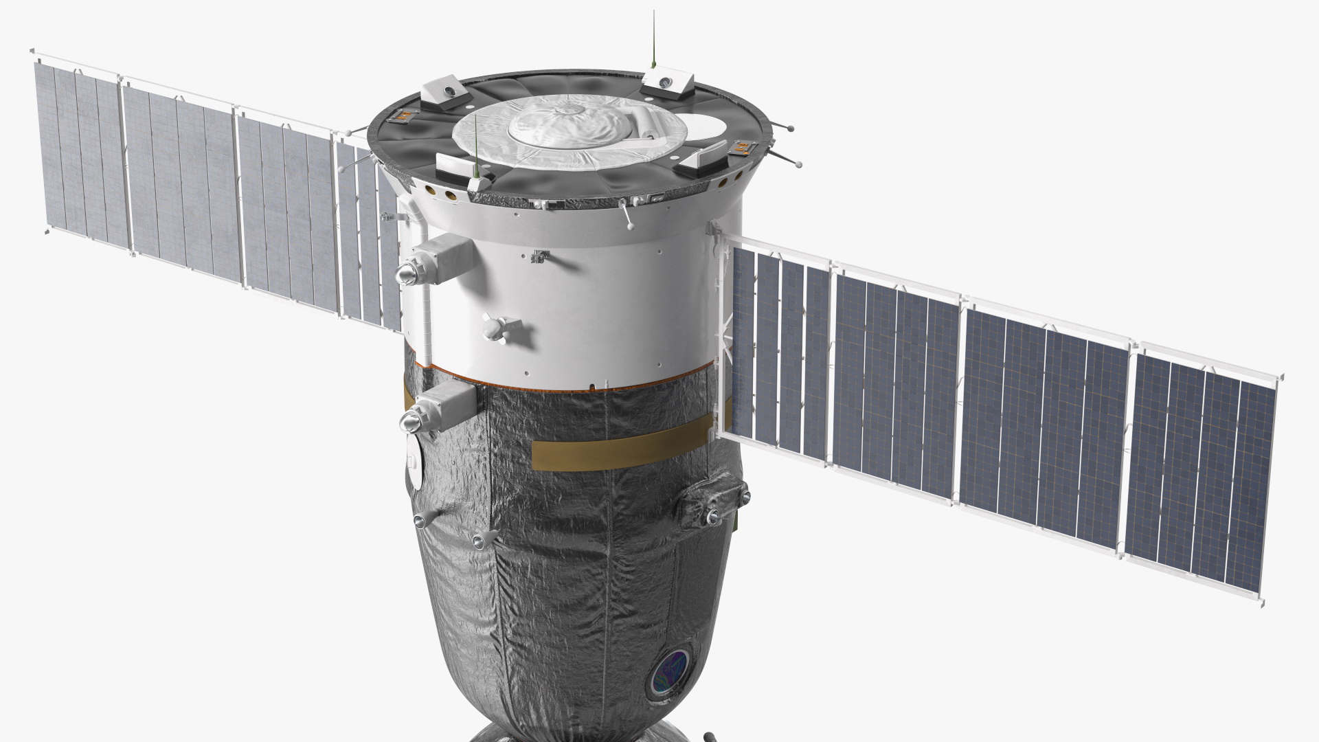 3D ISS Zvezda Service Module Fully Assembled