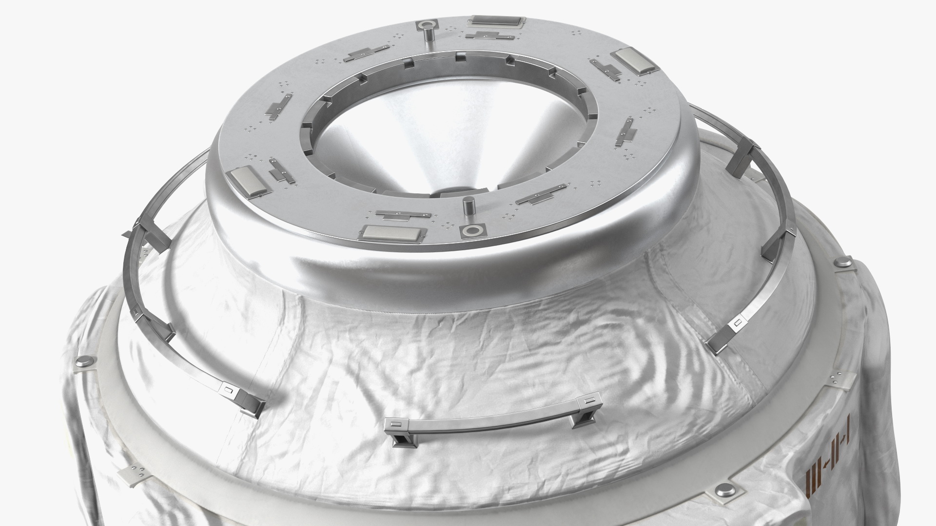 3D ISS Zvezda Service Module Fully Assembled