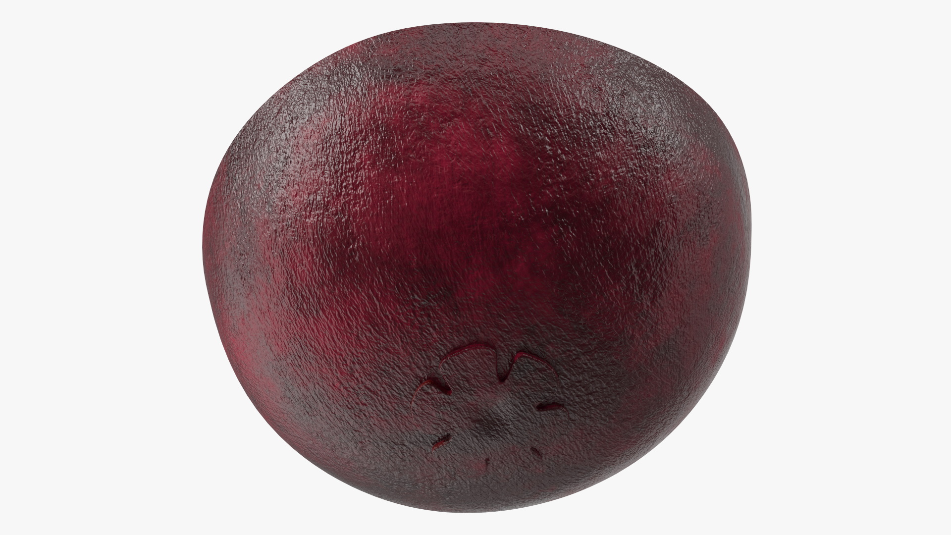 Half Peeled Tropical Fruit Mangosteen 3D