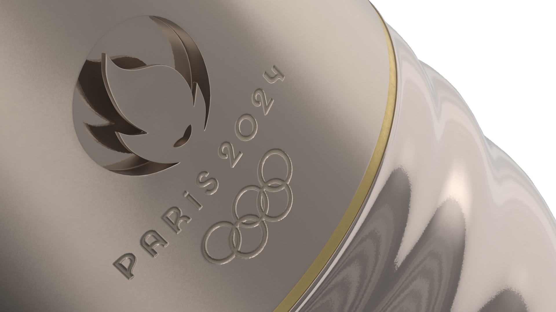 3D Olympic torch 2024 model