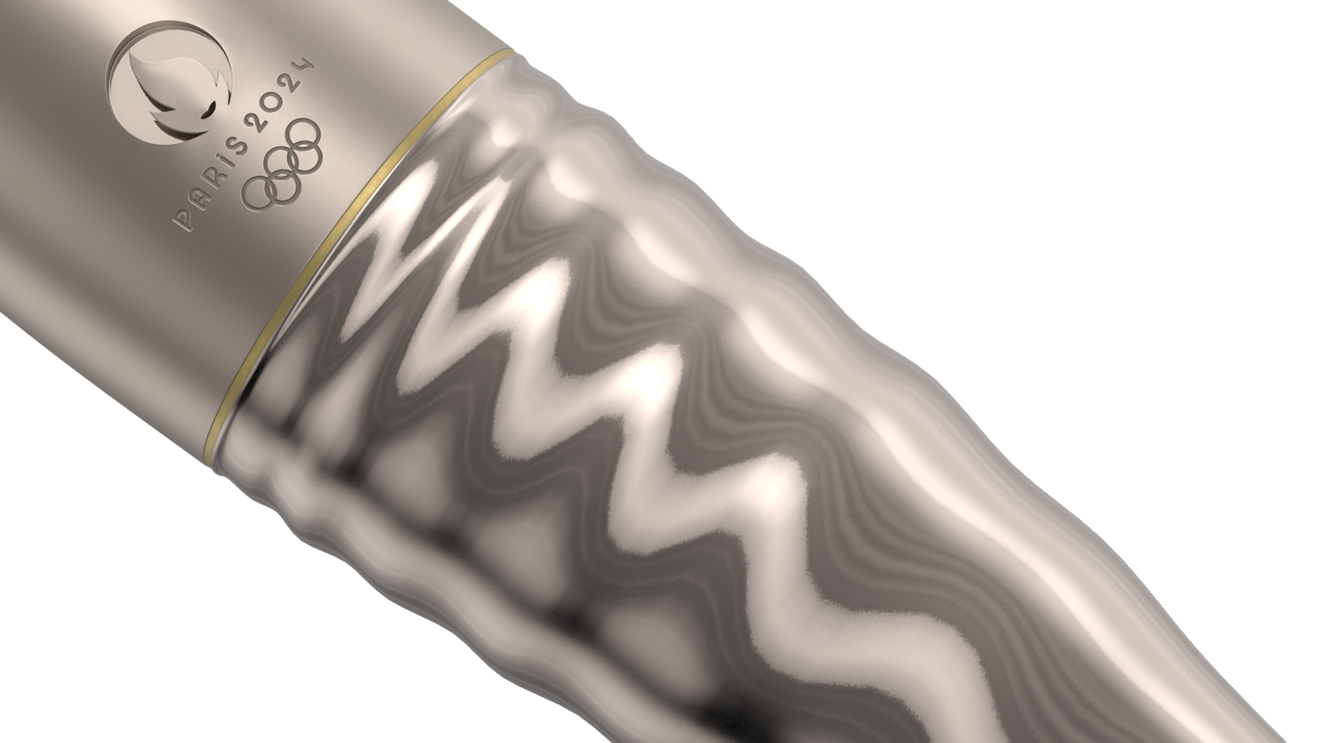 3D Olympic torch 2024 model