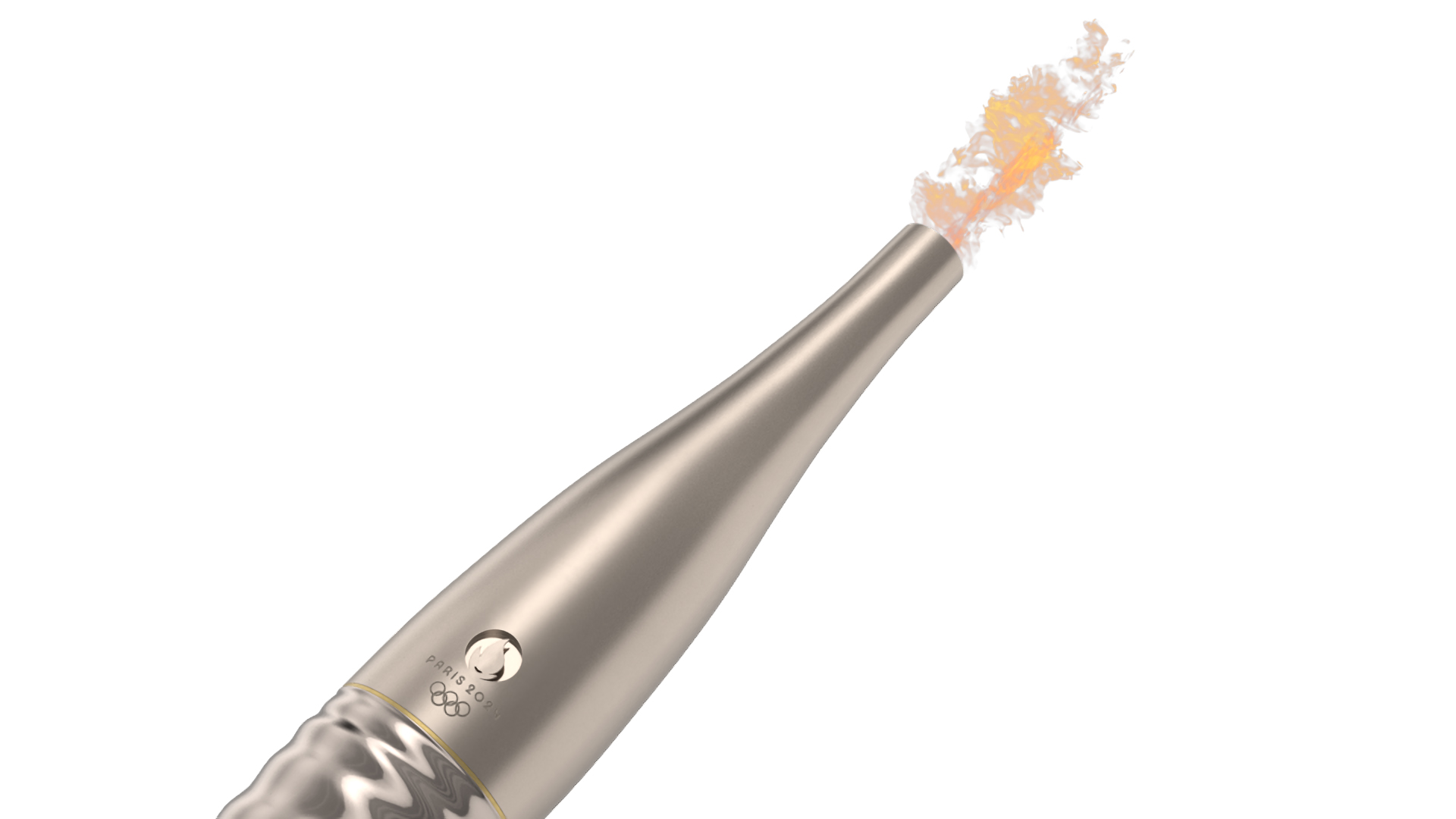 3D Olympic torch 2024 model