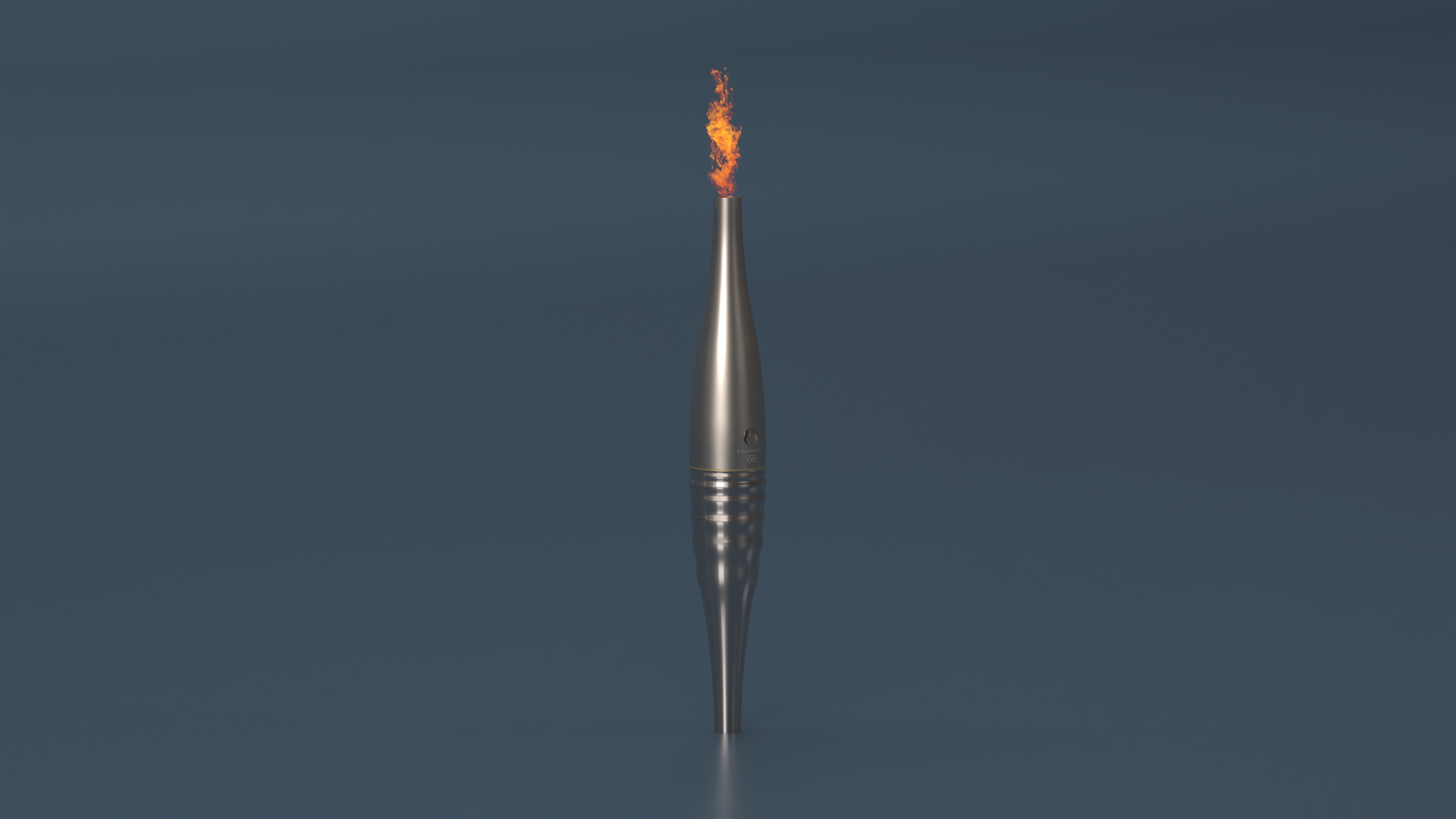 3D Olympic torch 2024 model