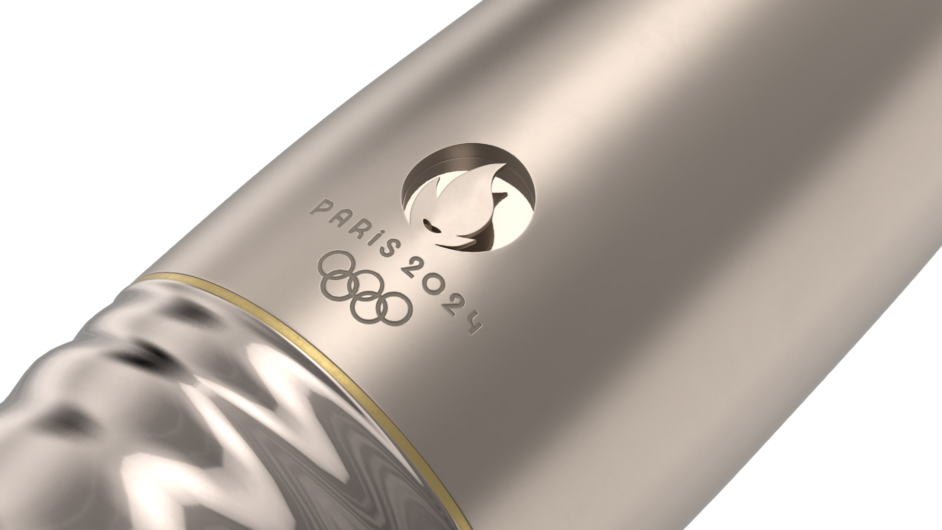3D Olympic torch 2024 model