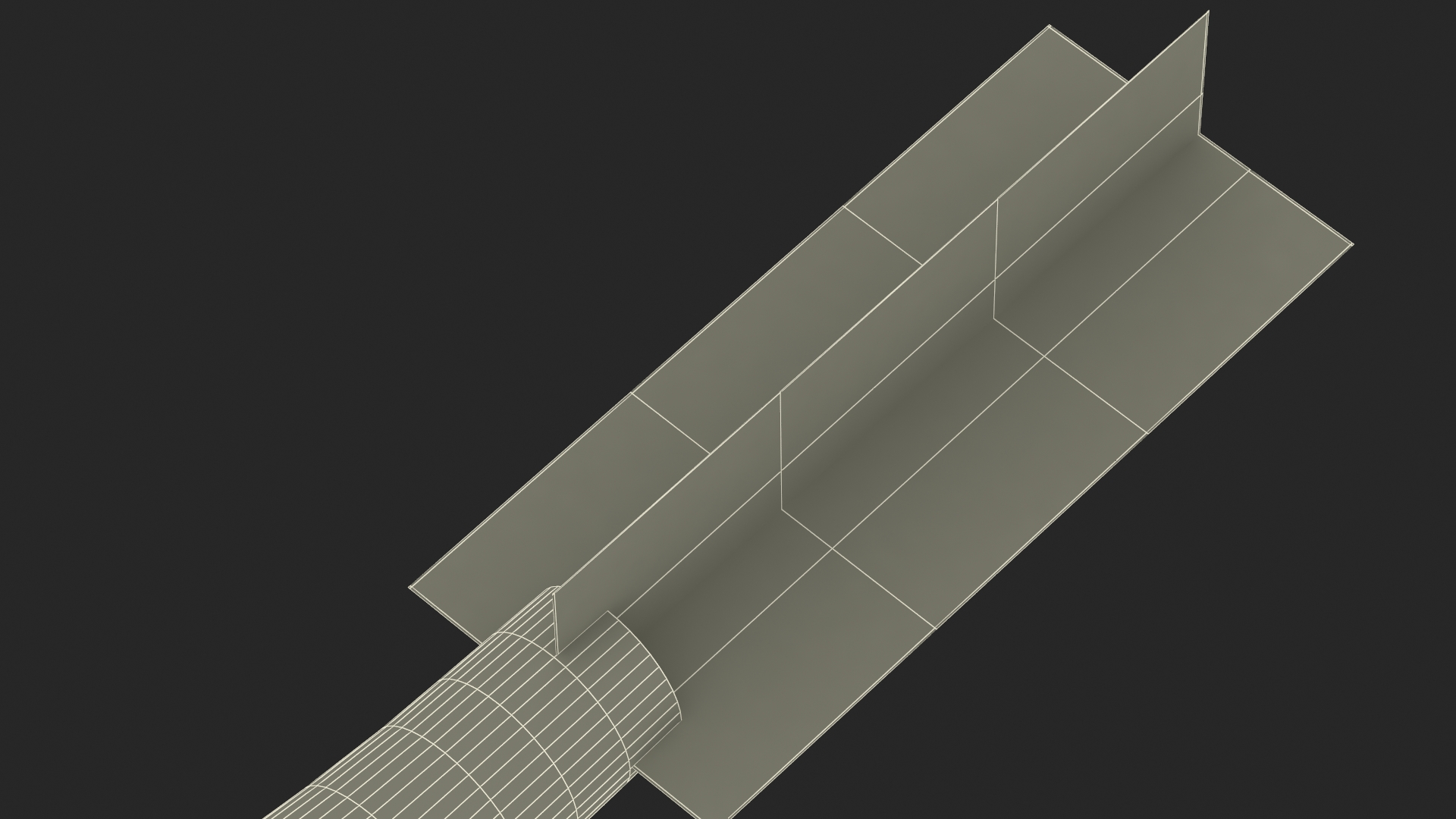 3D Olympic torch 2024 model