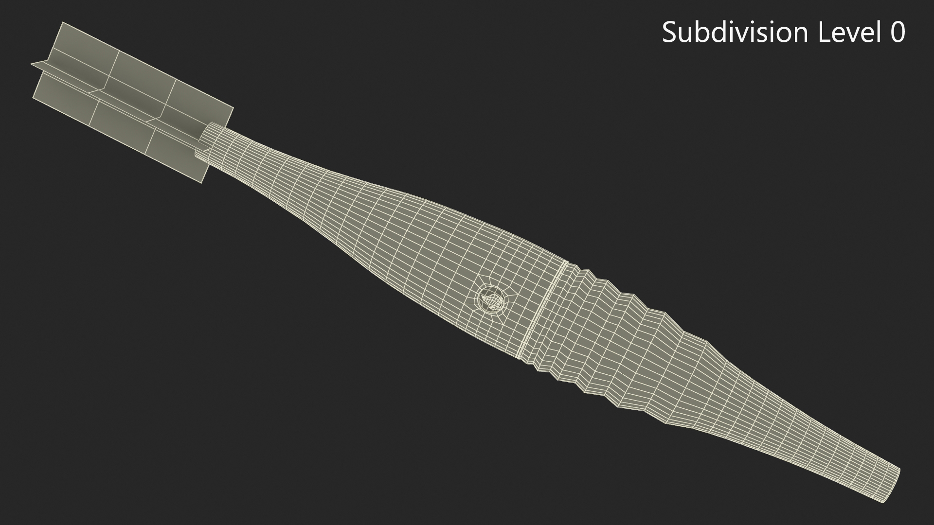 3D Olympic torch 2024 model