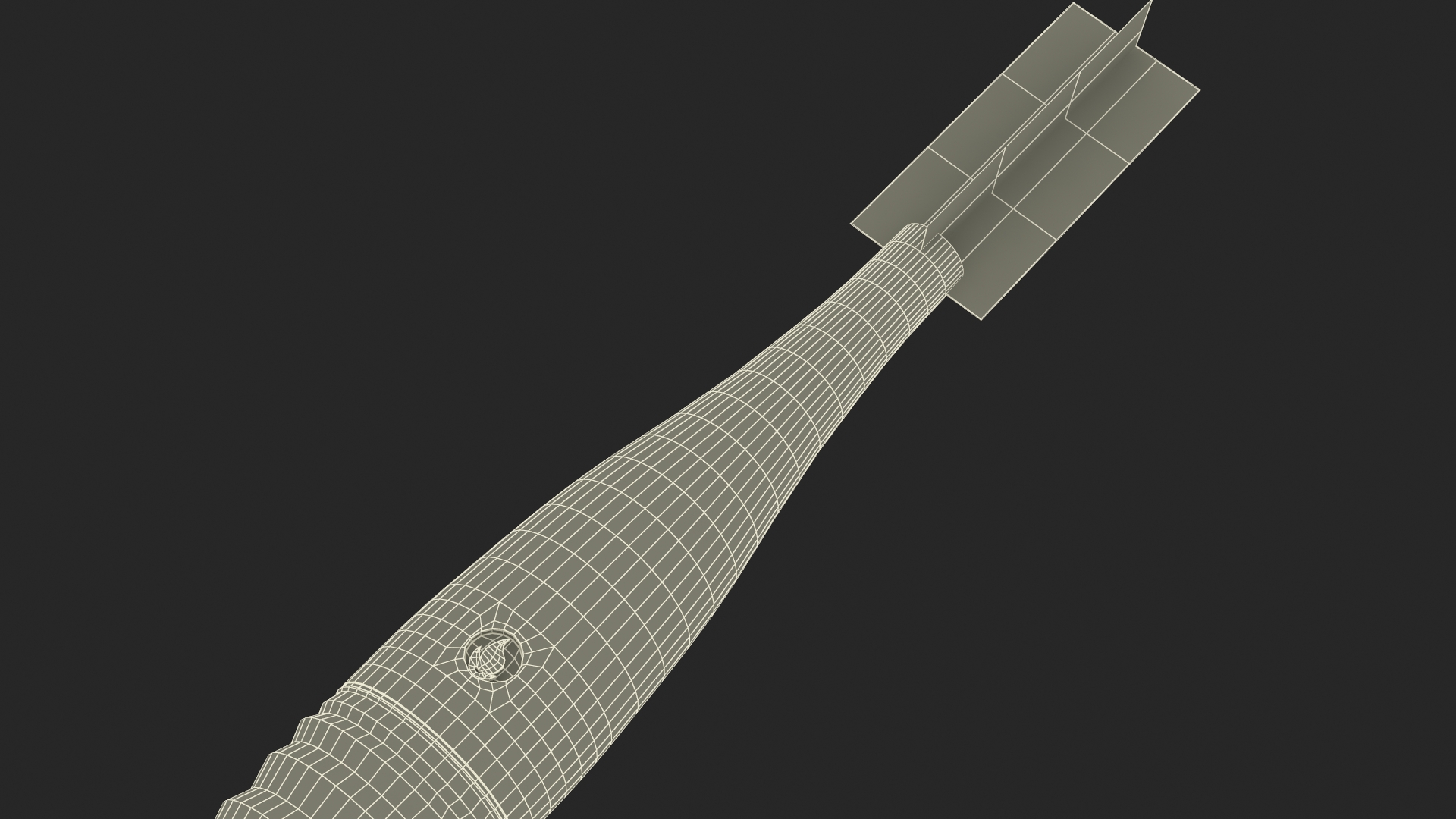 3D Olympic torch 2024 model