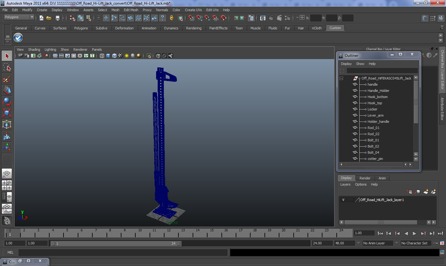3D Off Road Hi-Lift Jack
