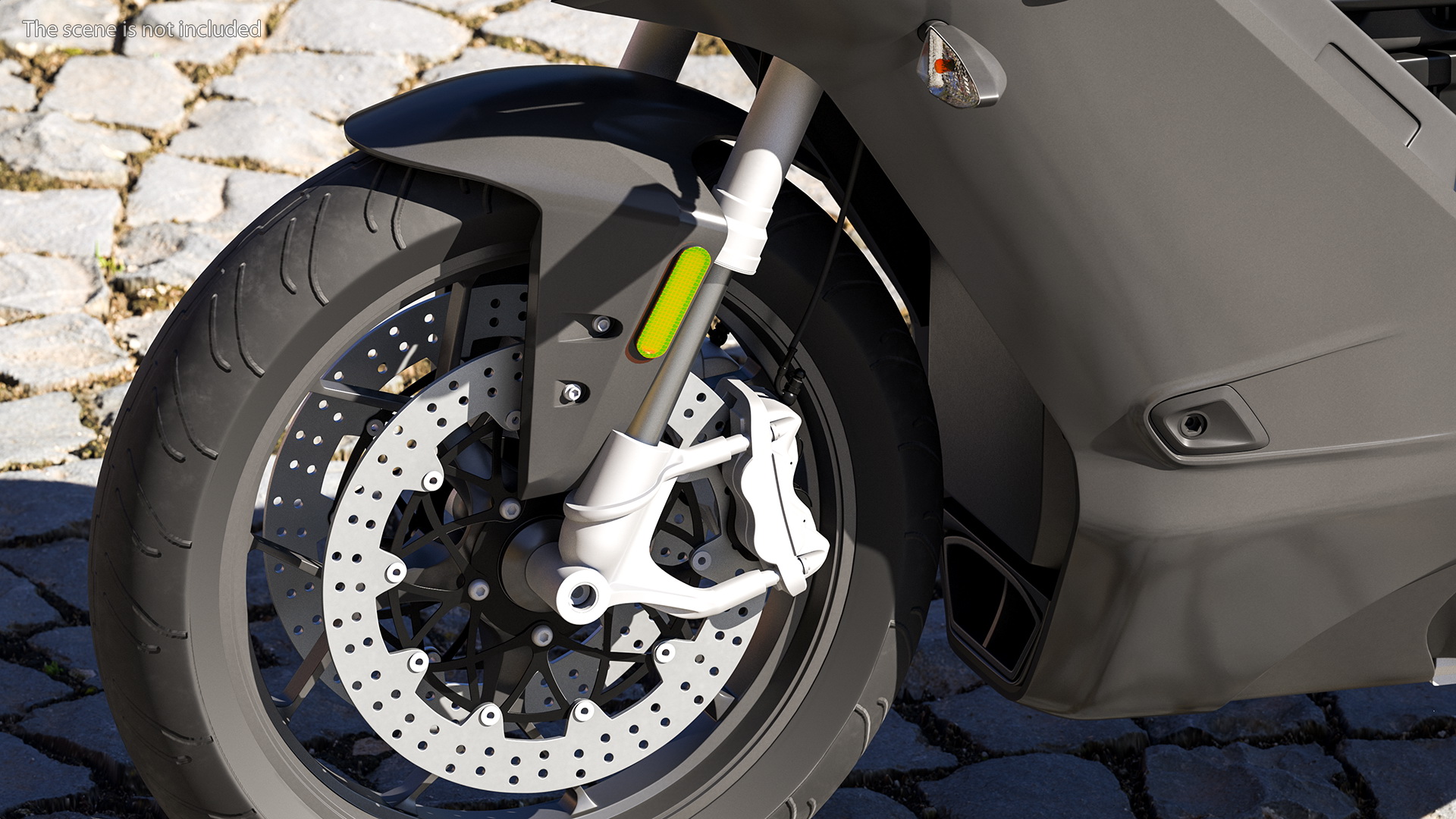 3D model Electric Sport Motorcycle