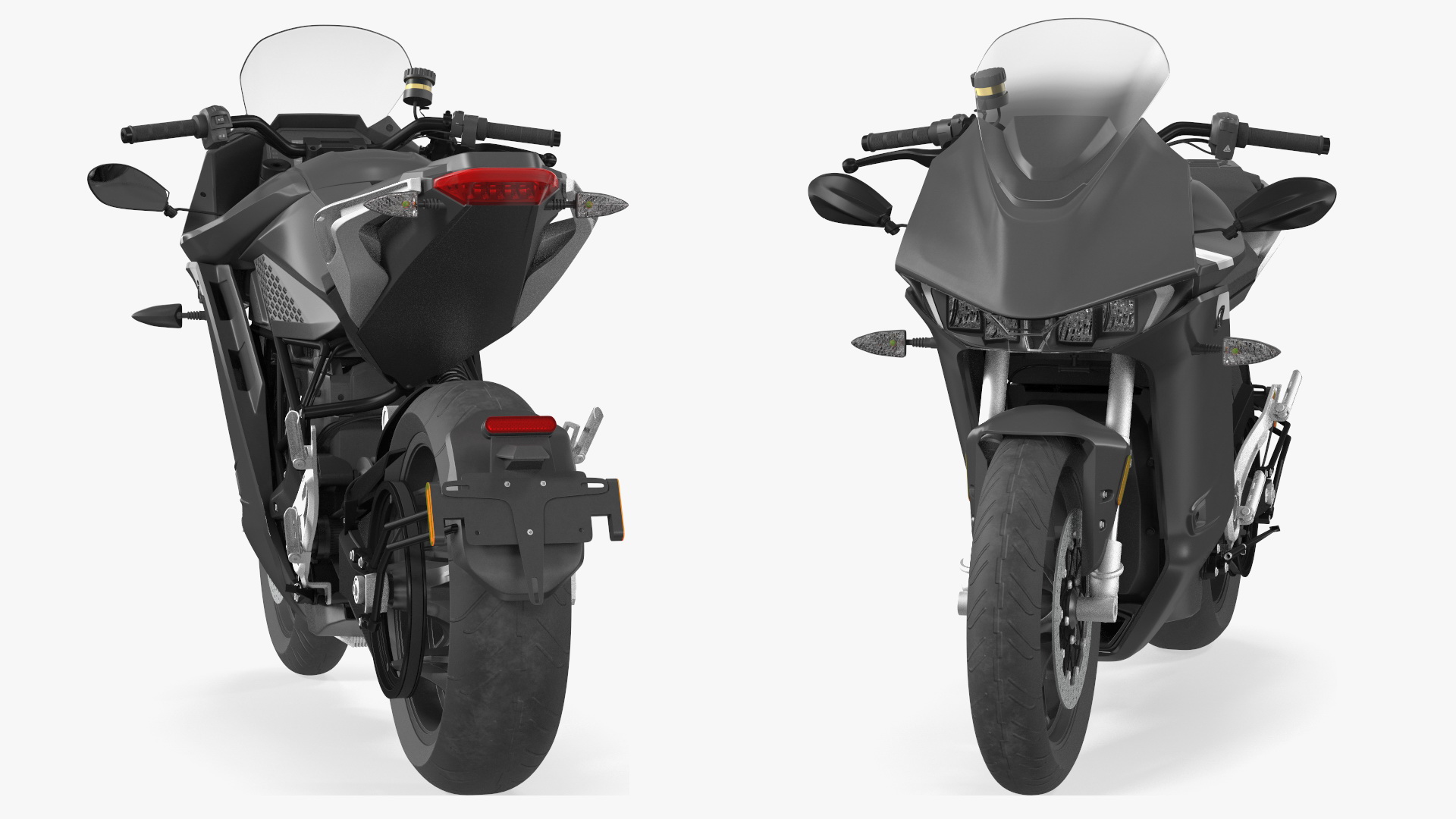 3D model Electric Sport Motorcycle