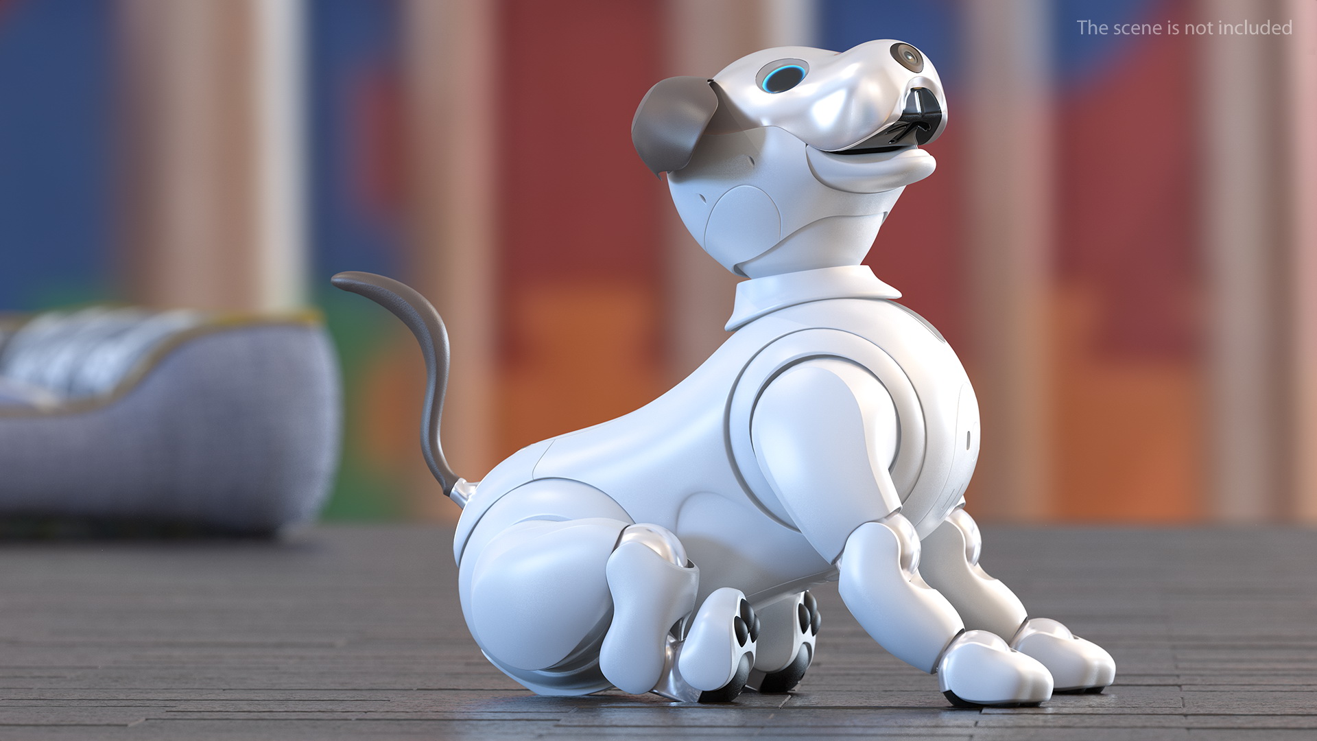 Sony Aibo 2017 Sitting Pose 3D