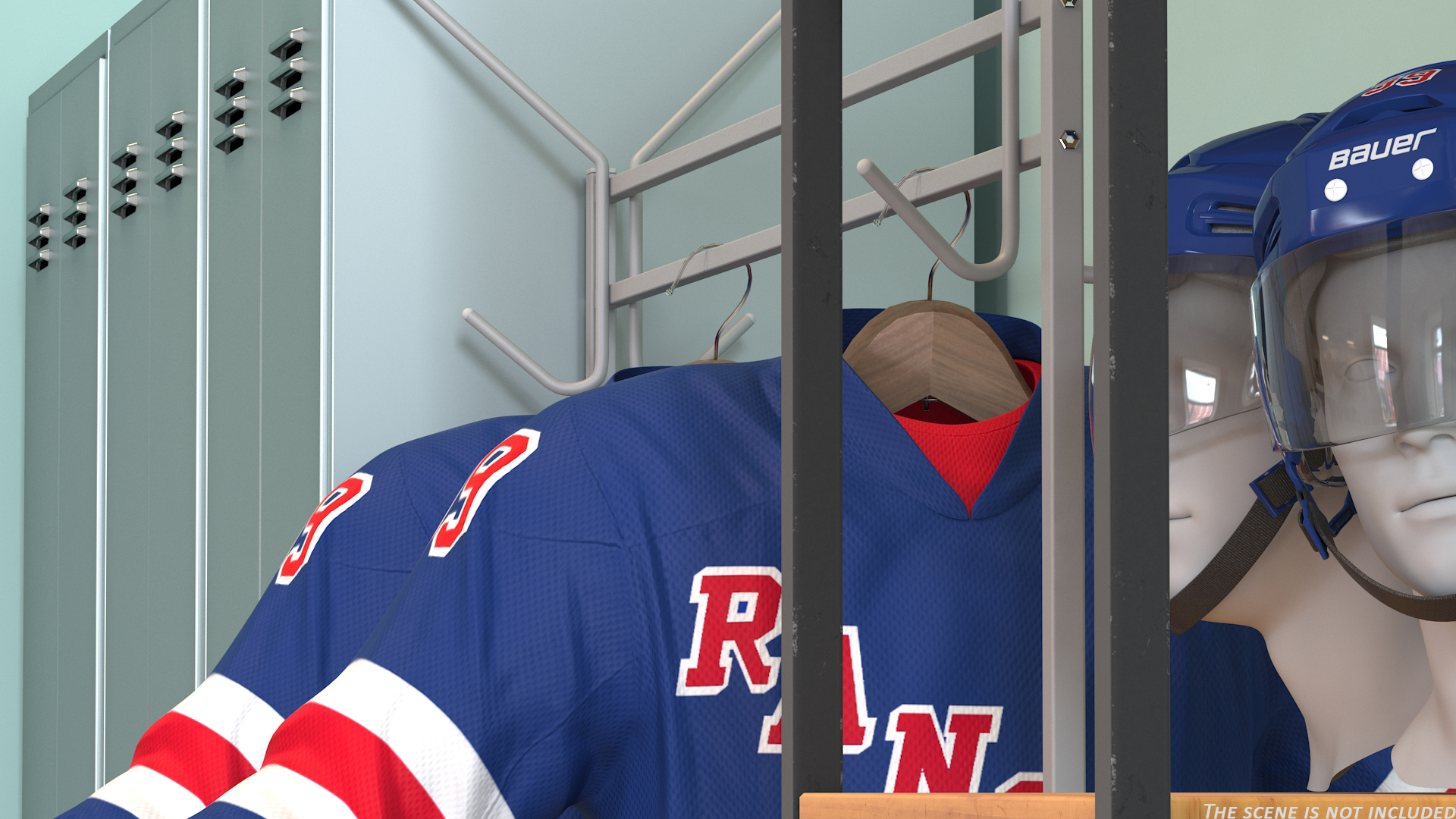 Hockey Jersey NY Rangers 3D model