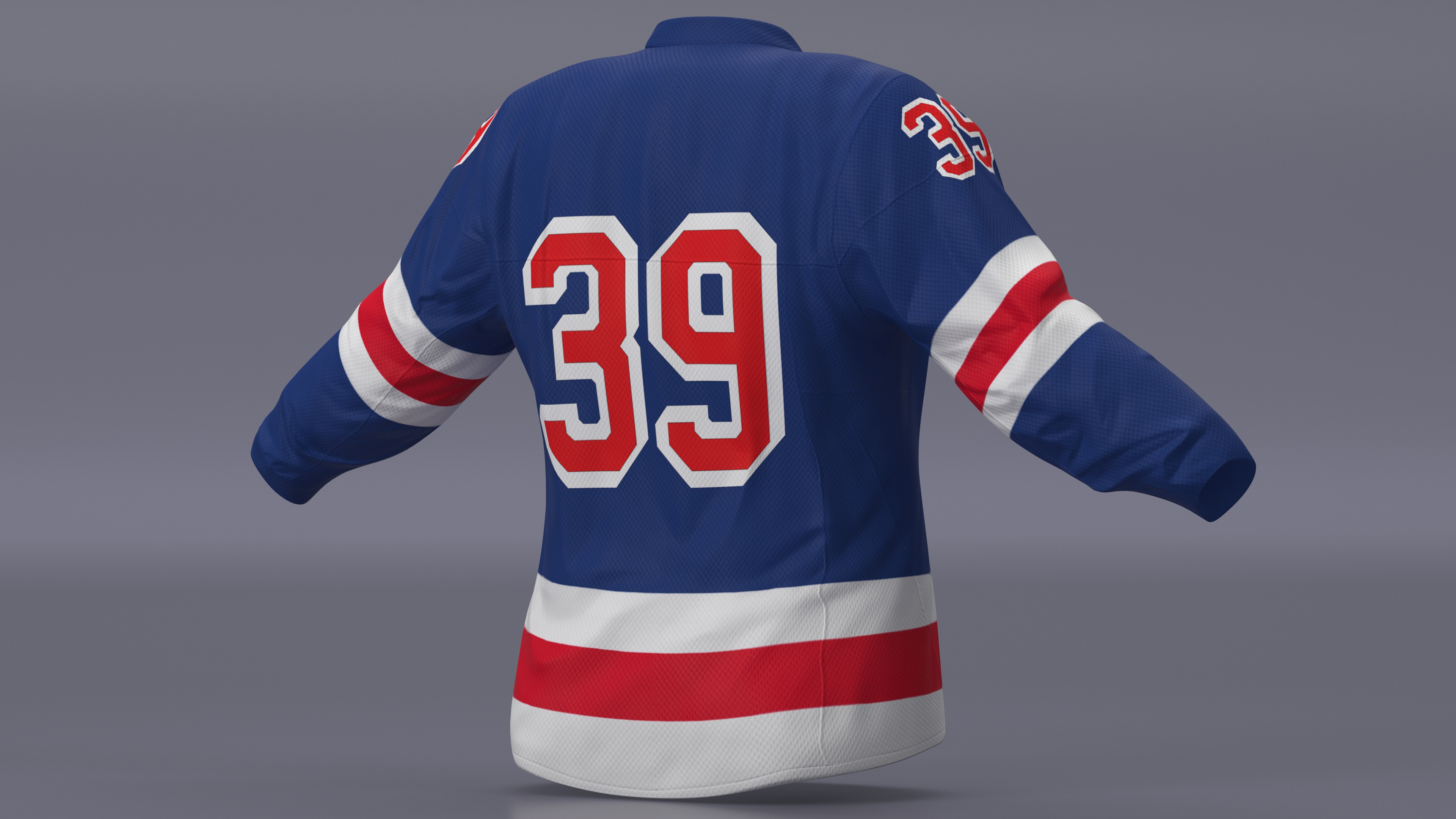 Hockey Jersey NY Rangers 3D model