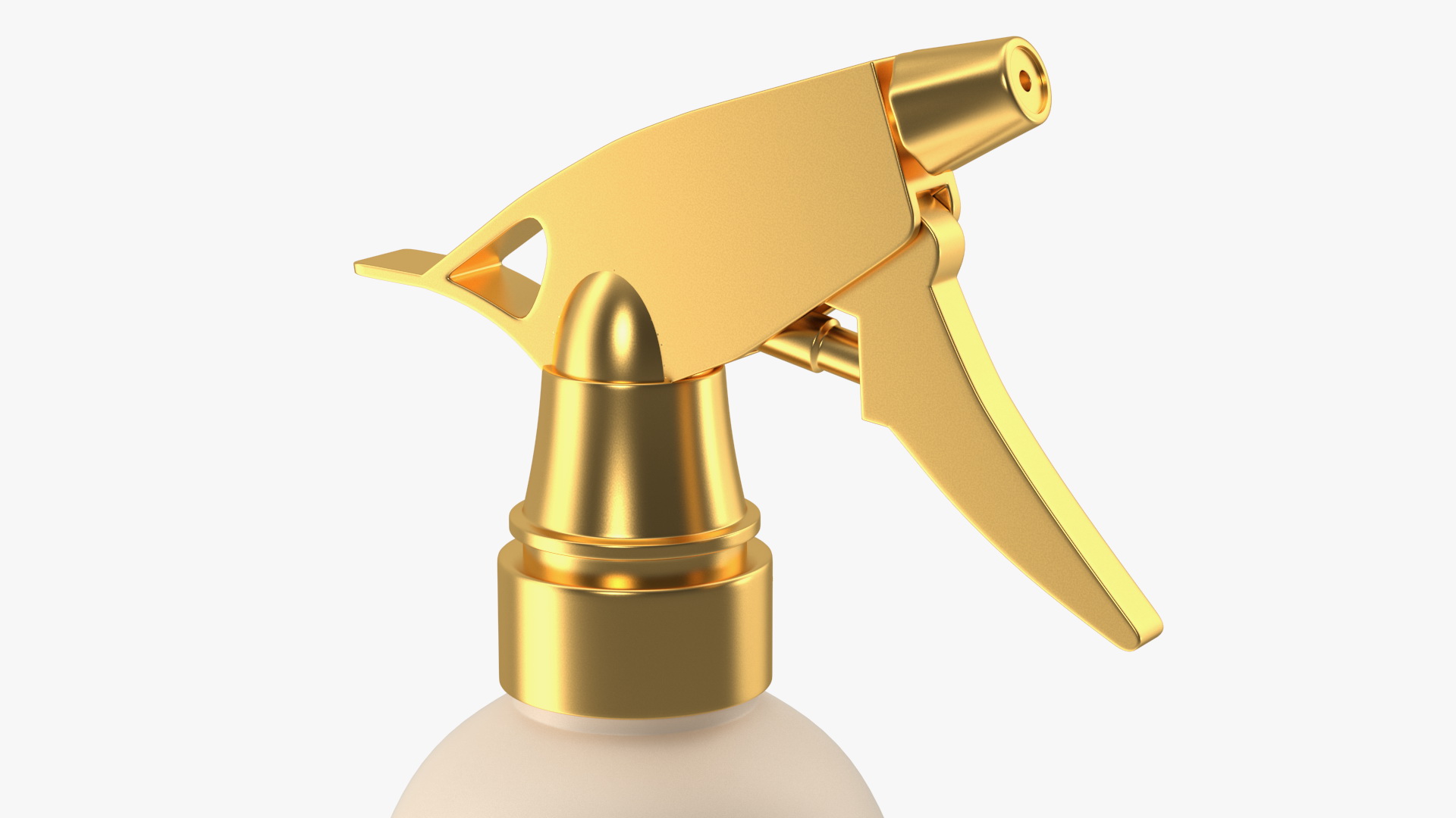 Gold Trigger Sprayer Bottle 3D