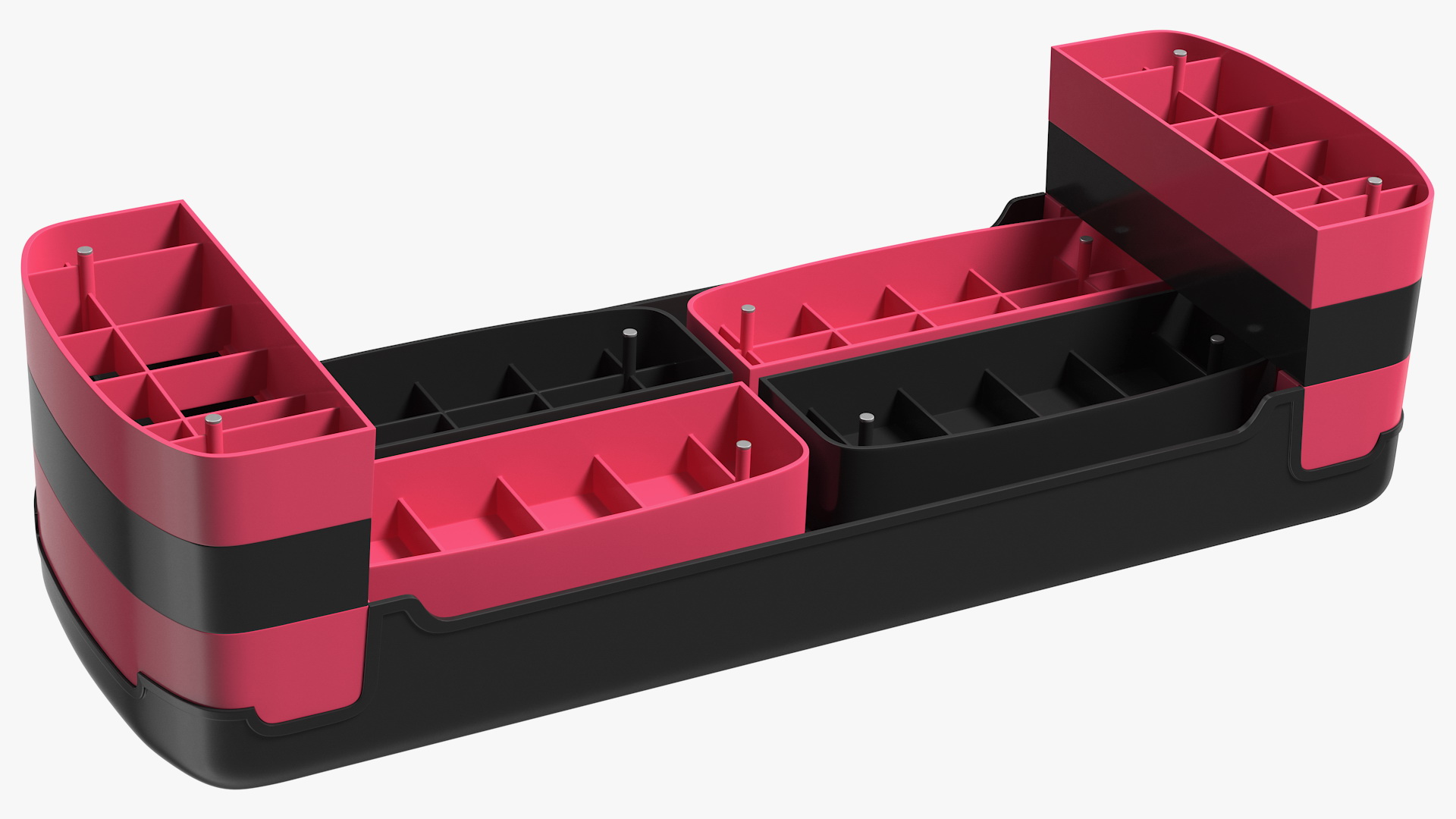 Adjustable Workout Aerobic Stepper 3D model