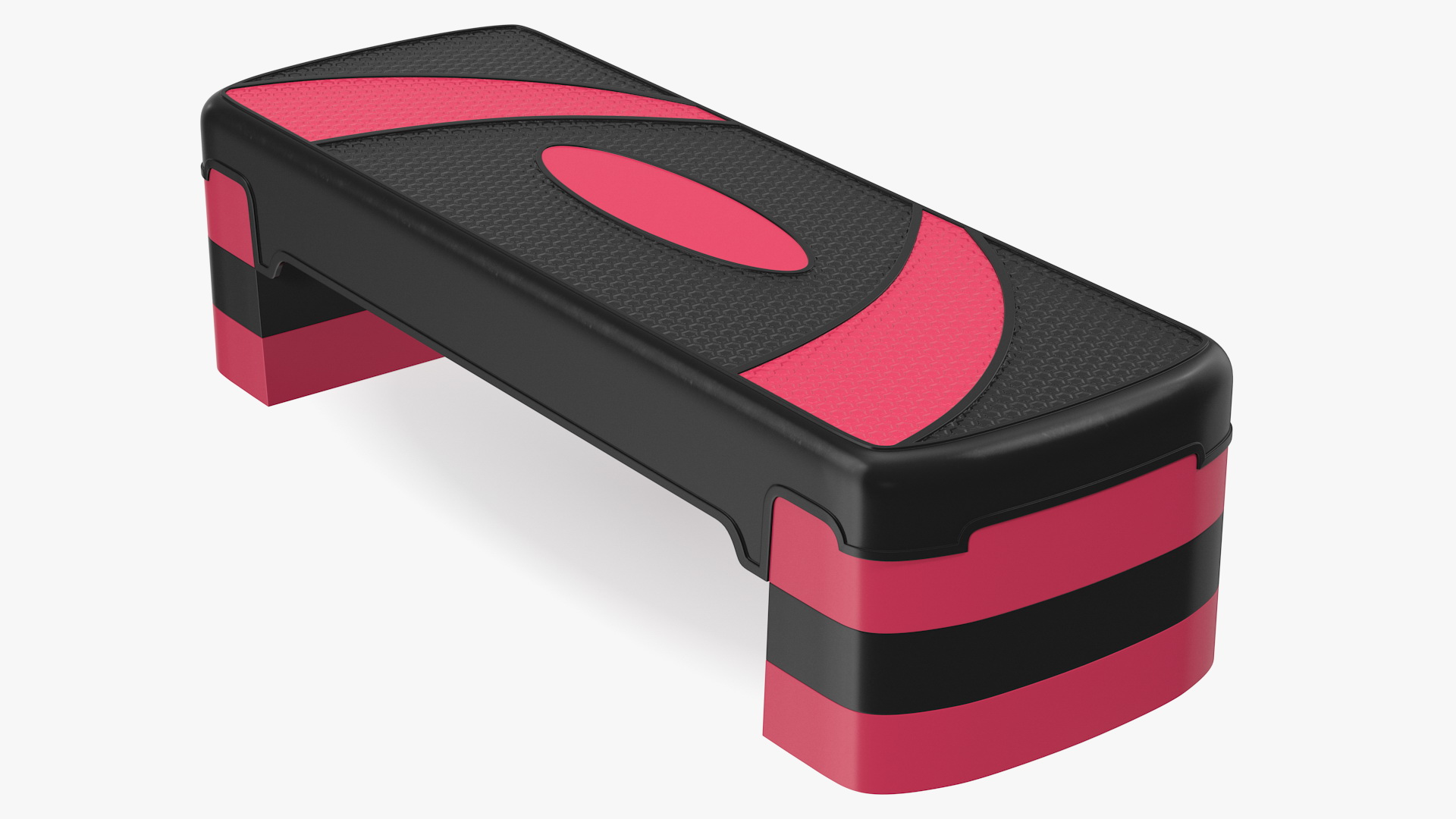 Adjustable Workout Aerobic Stepper 3D model