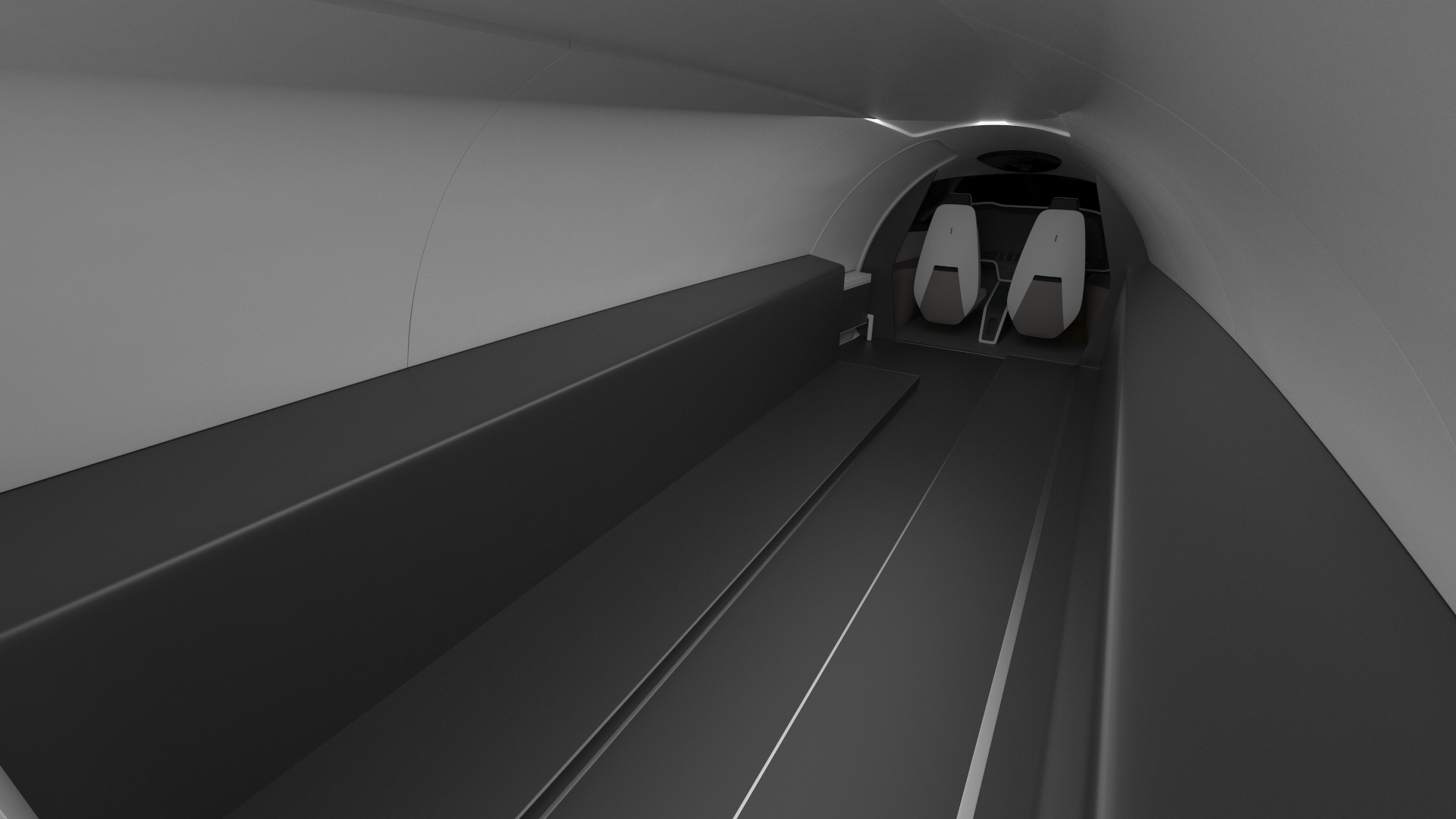 3D Eviation Alice DHL Simple Interior Rigged