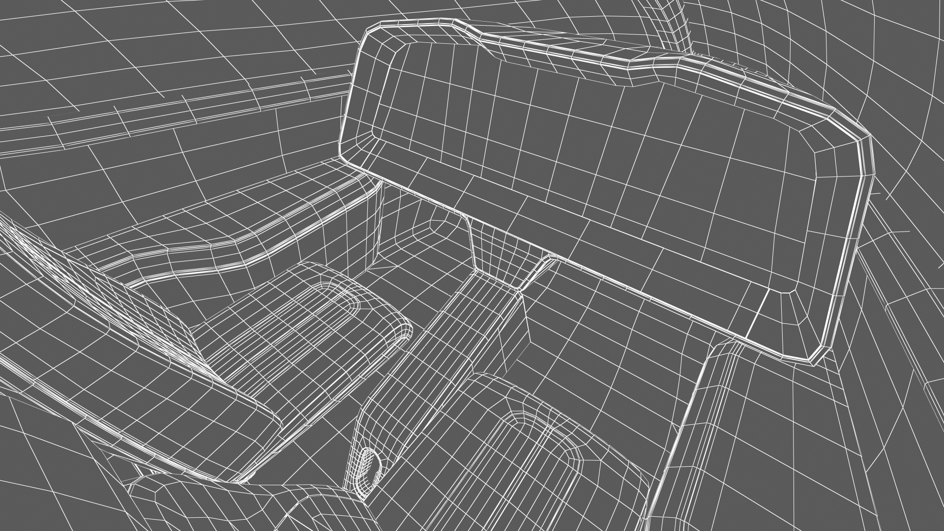 3D Eviation Alice DHL Simple Interior Rigged