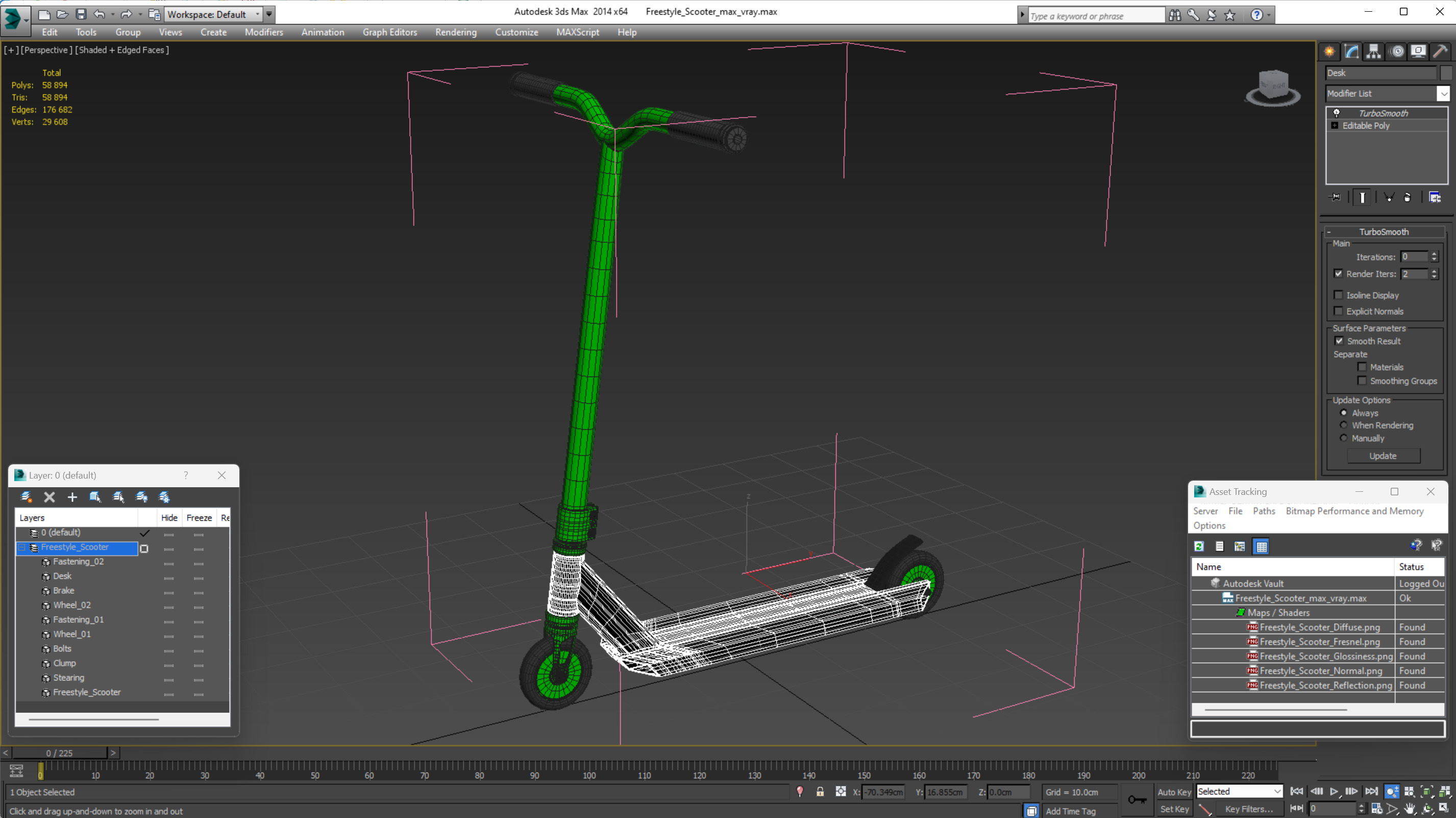 Freestyle Scooter 3D