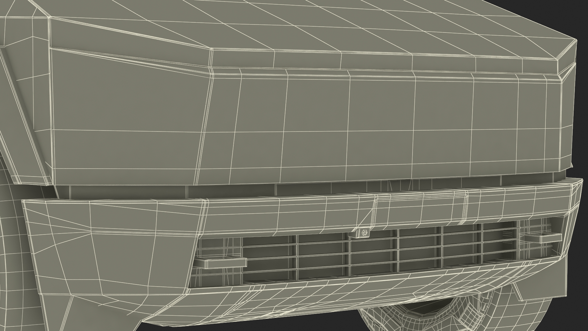 Tesla Cybertruck 2024 Silver Rigged for Maya 3D model