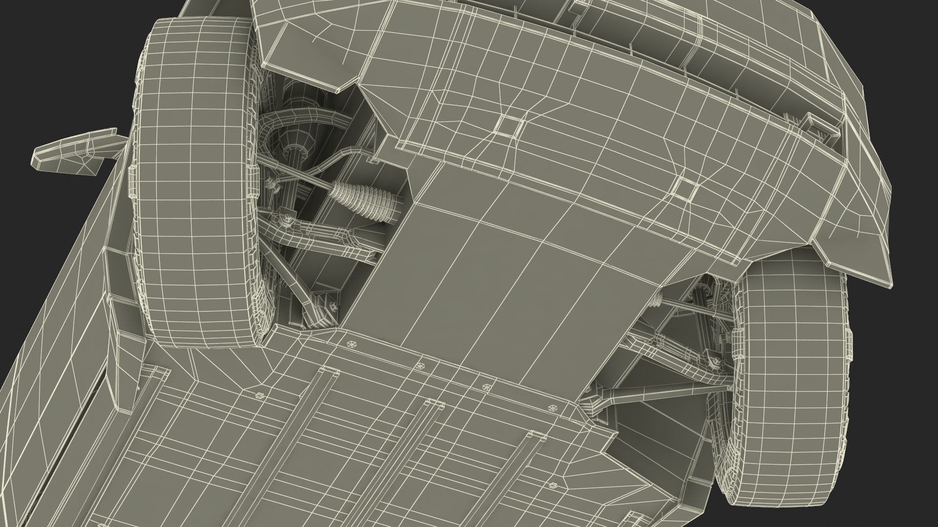 Tesla Cybertruck 2024 Silver Rigged for Maya 3D model