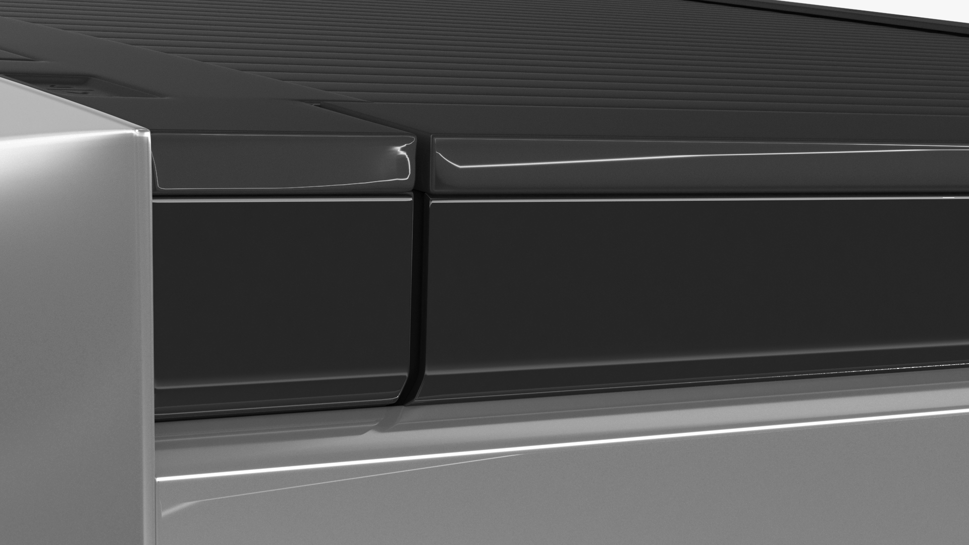 Tesla Cybertruck 2024 Silver Rigged for Maya 3D model