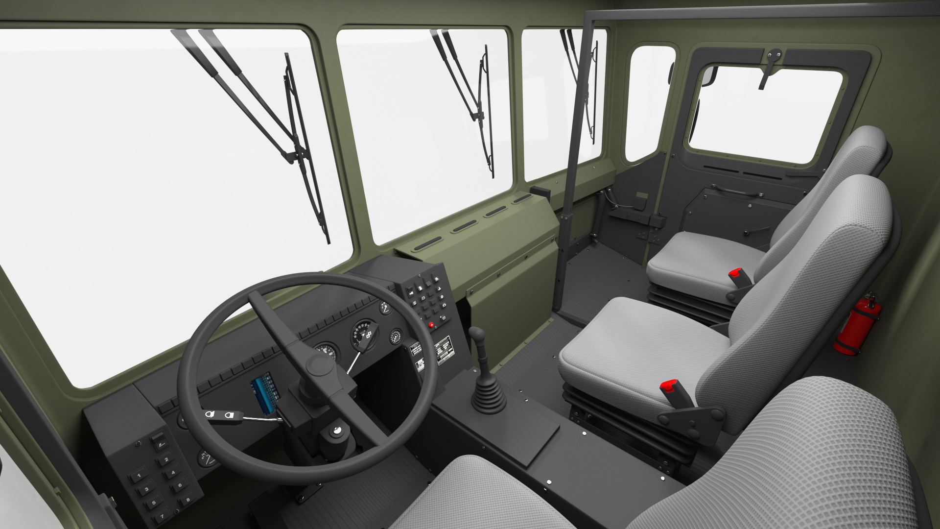300P Bastion-P Missile System Armed Position 3D model