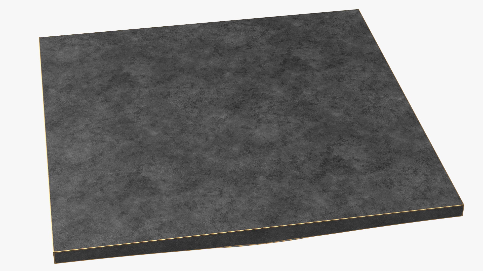 3D 3D Wall Panel Circular Wave Metal model
