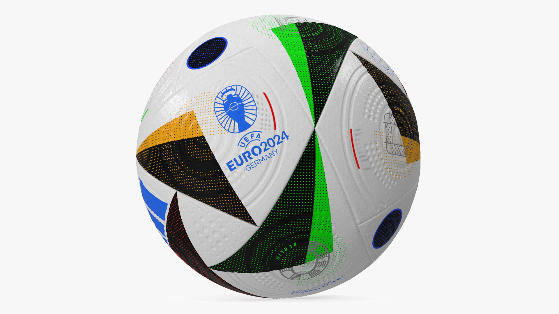 3D model Soccer Ball Euro 2024 FUSSBALLLIEBE