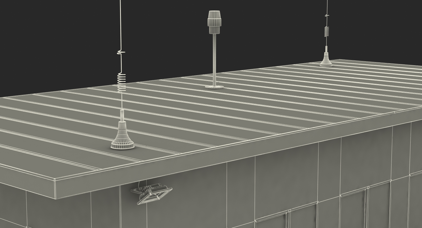 Lookout Tower Cabin 3D model